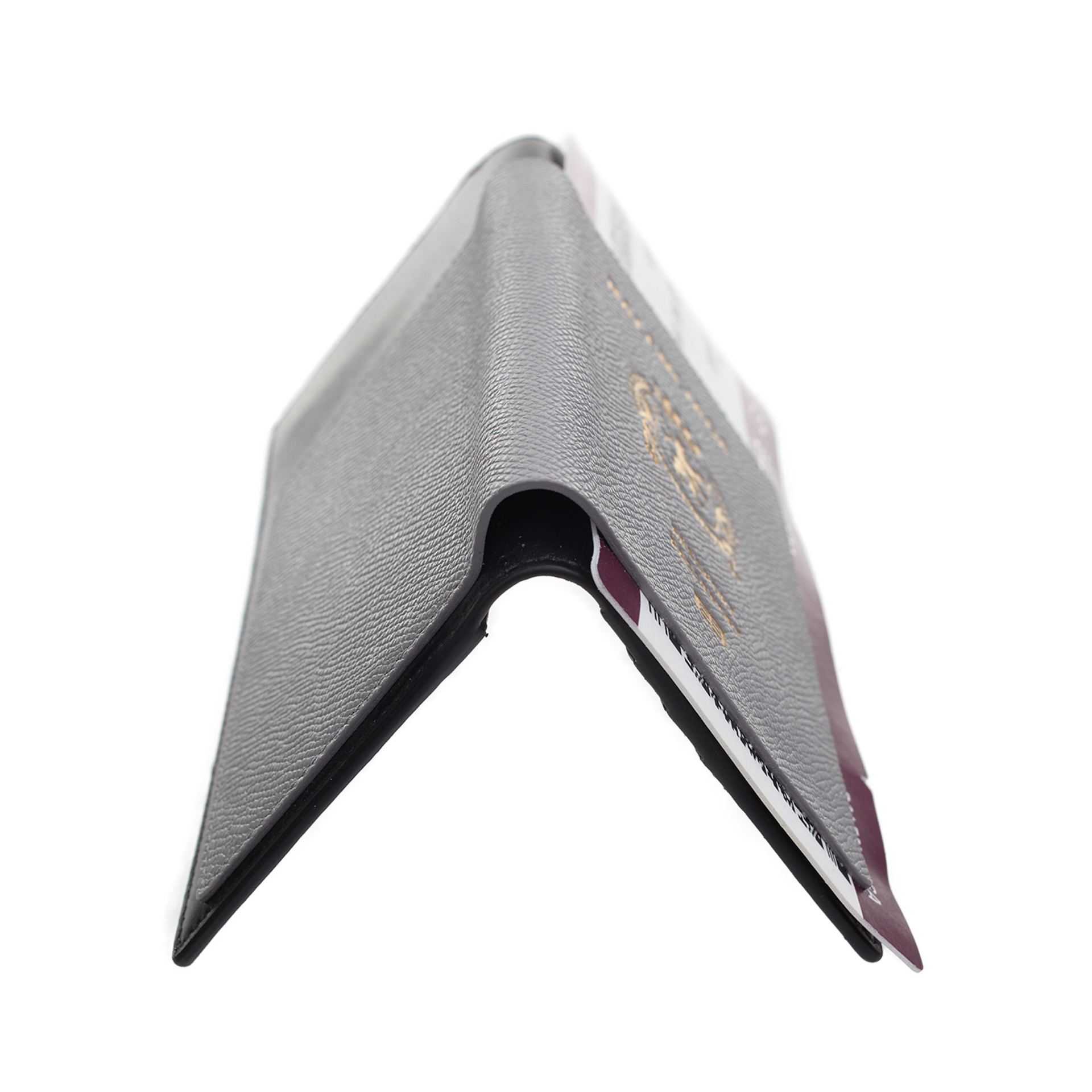 Balenciaga Passport-shaped wallet with ticket