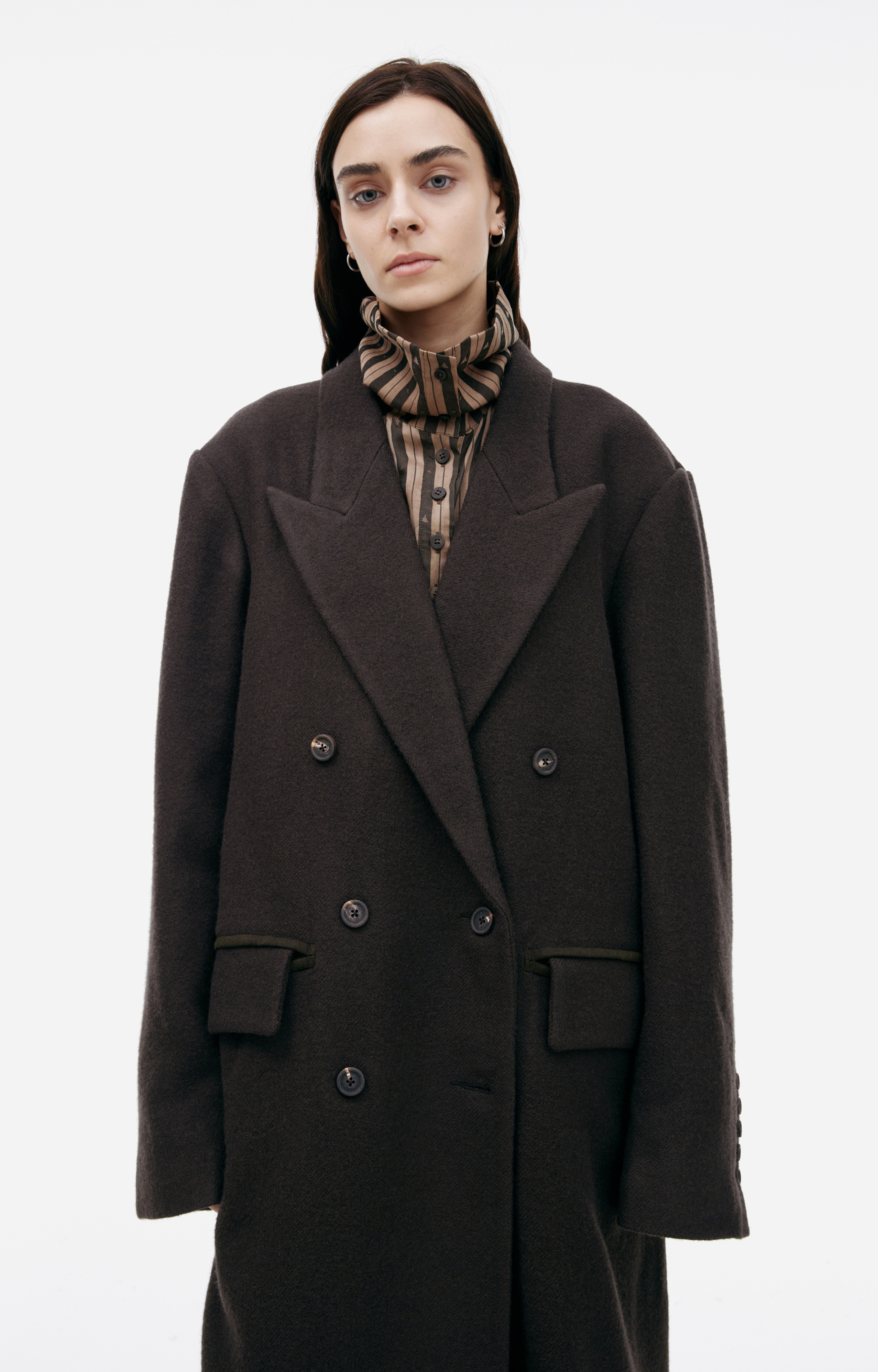 Ziggy Chen Doublet Breasted Coat