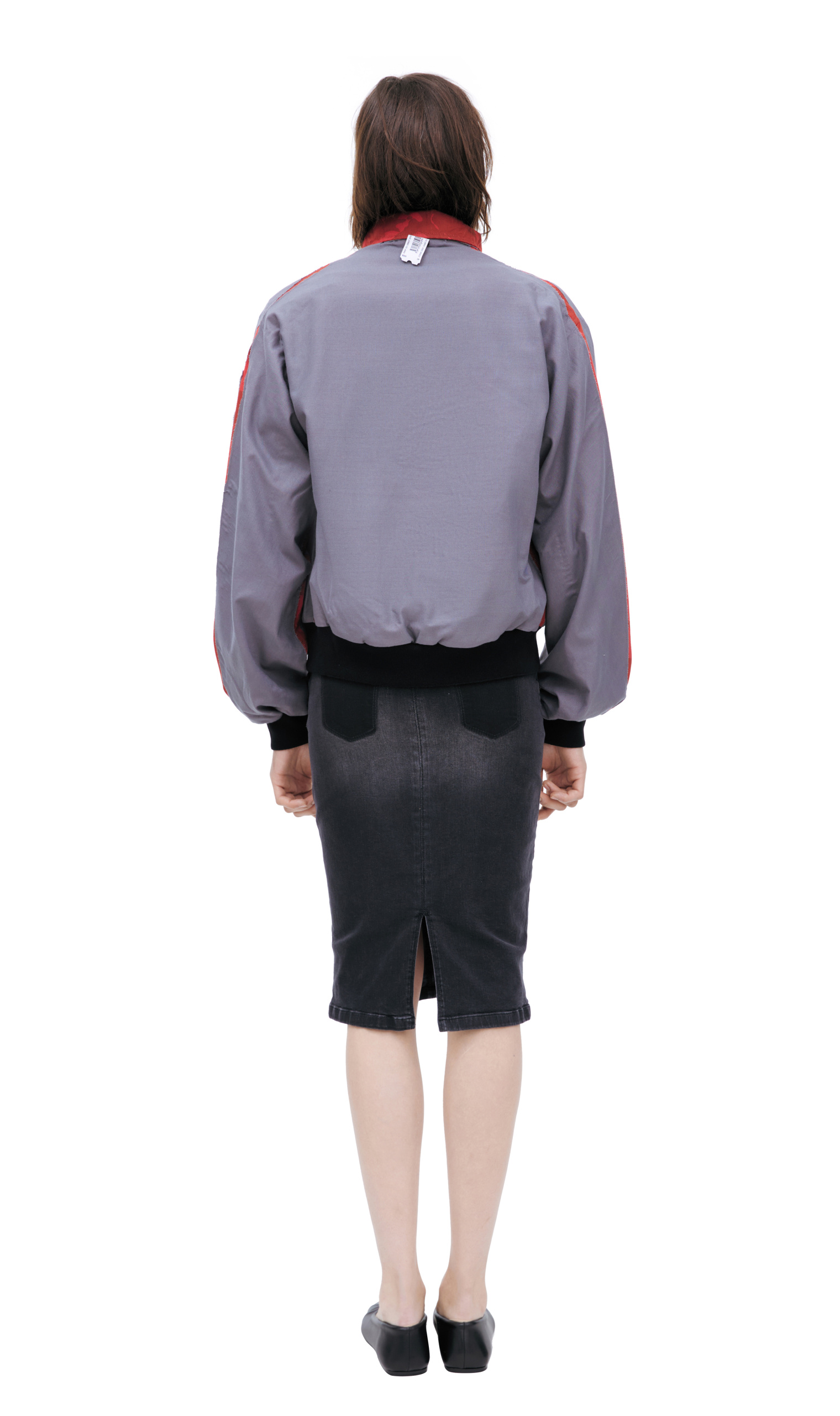 Buy PROTOTYPES women grey cropped jacket for $708 online on SV77