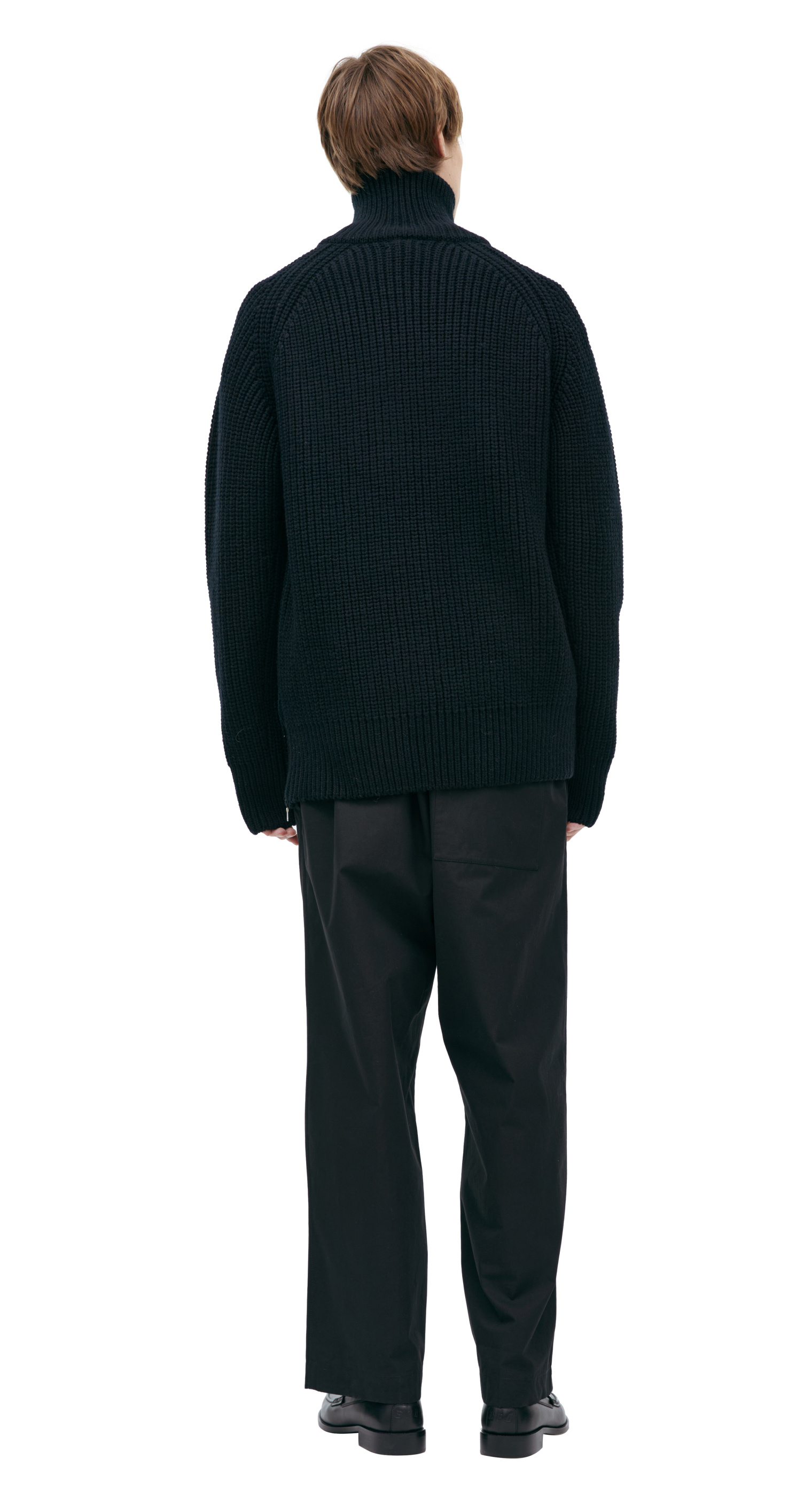 Dries Van Noten Asymmetrical zipper sweater