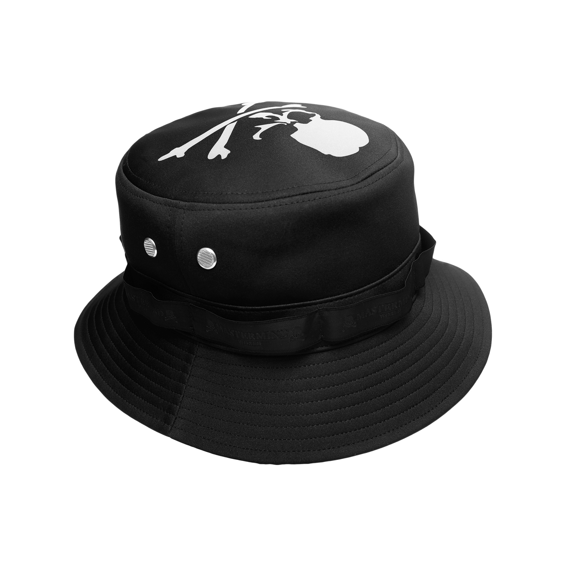 Mastermind WORLD Black bucket cap