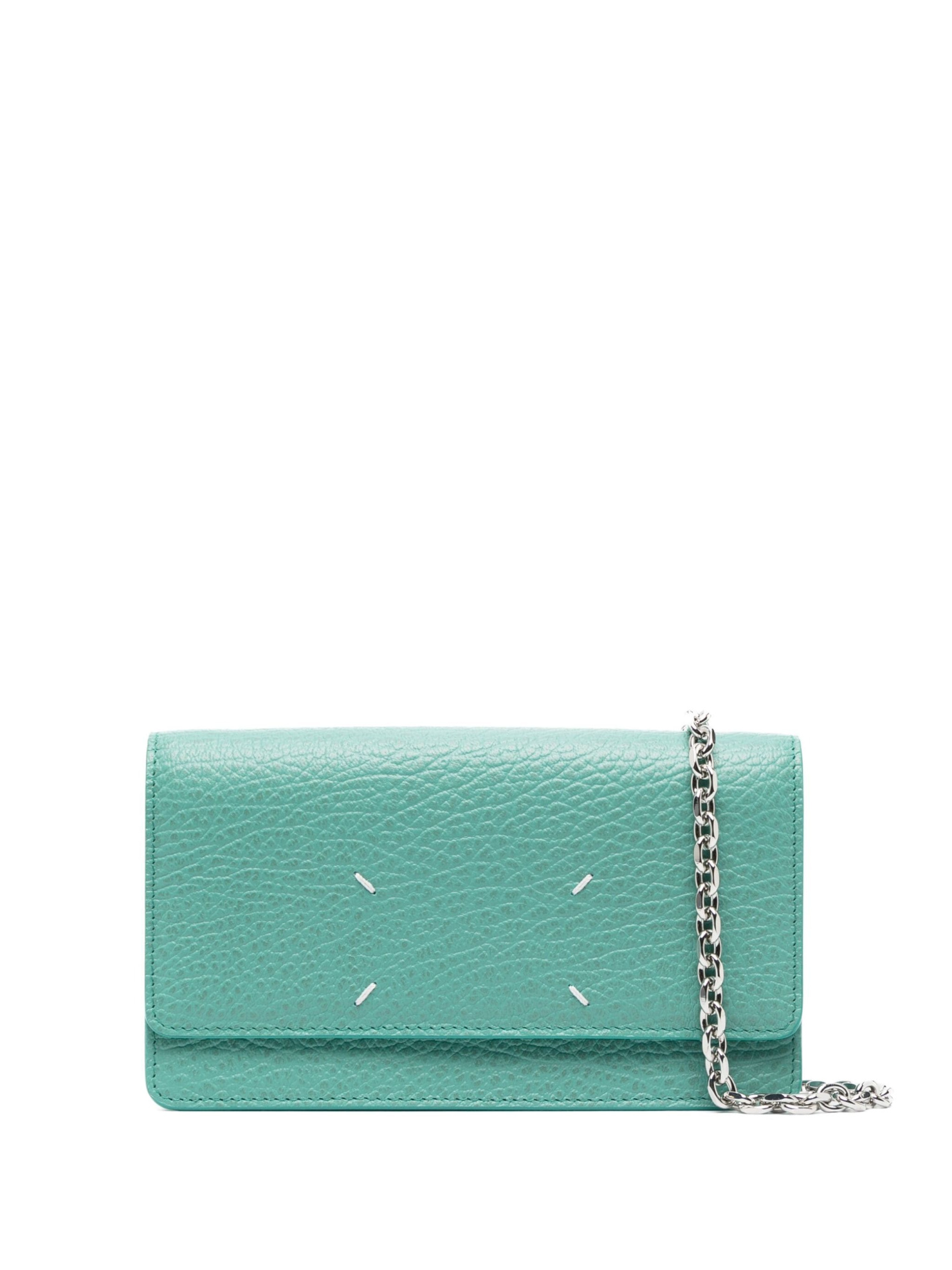 Maison Margiela Four Stitches Leather Wallet on Chain