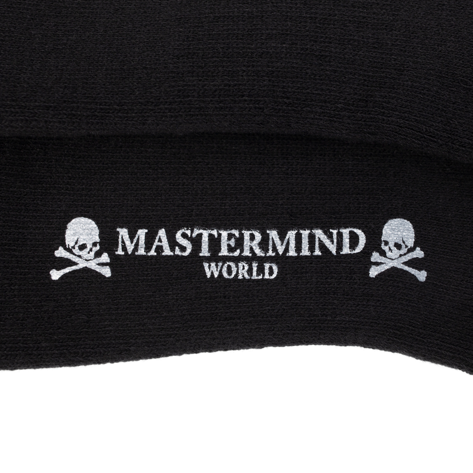 Mastermind WORLD Black skull socks