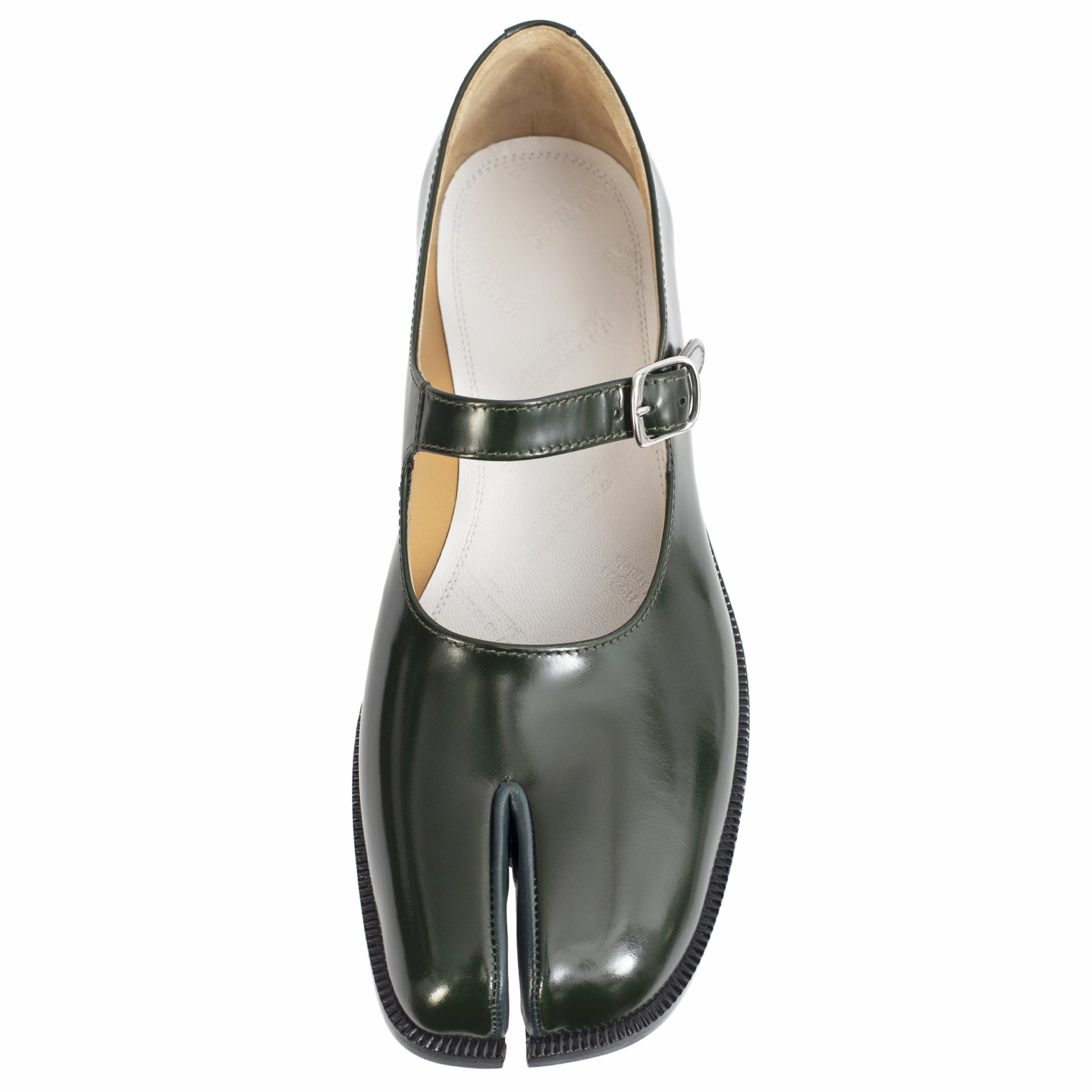 Maison Margiela Tabi Mary-Jane shoes in green