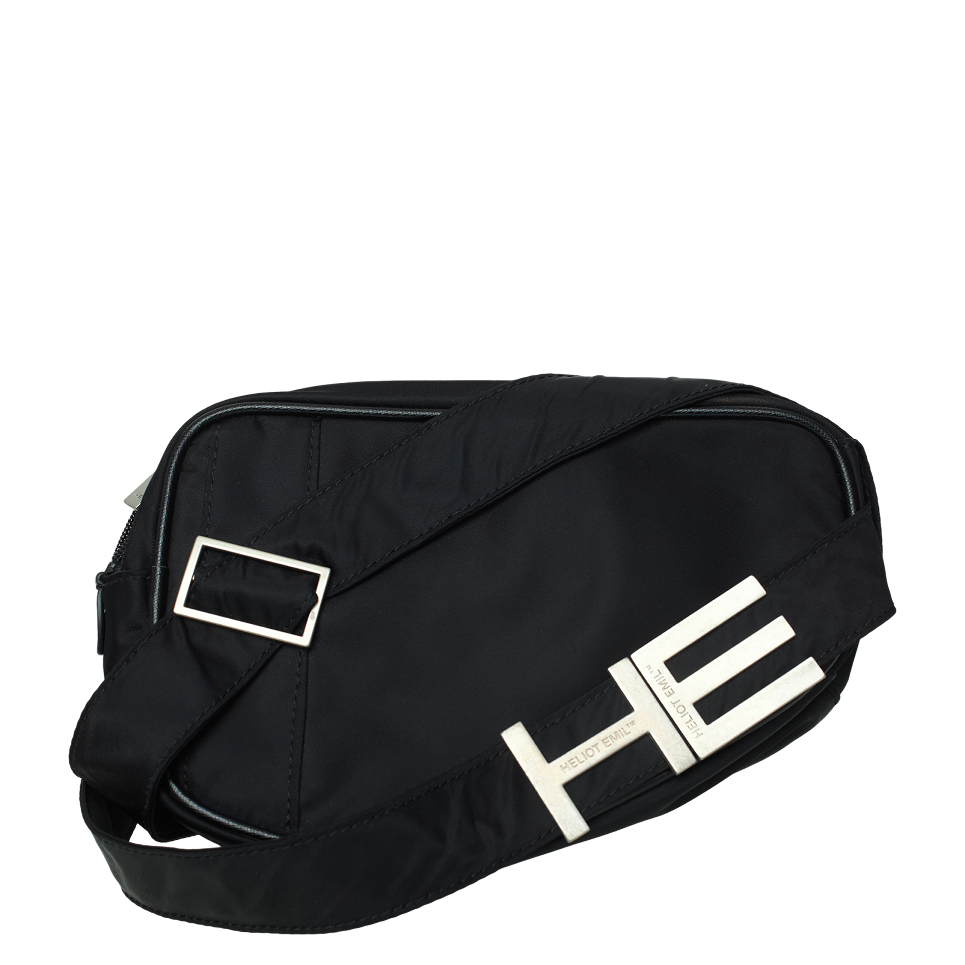 Heliot Emil Asymmetrical logo bag