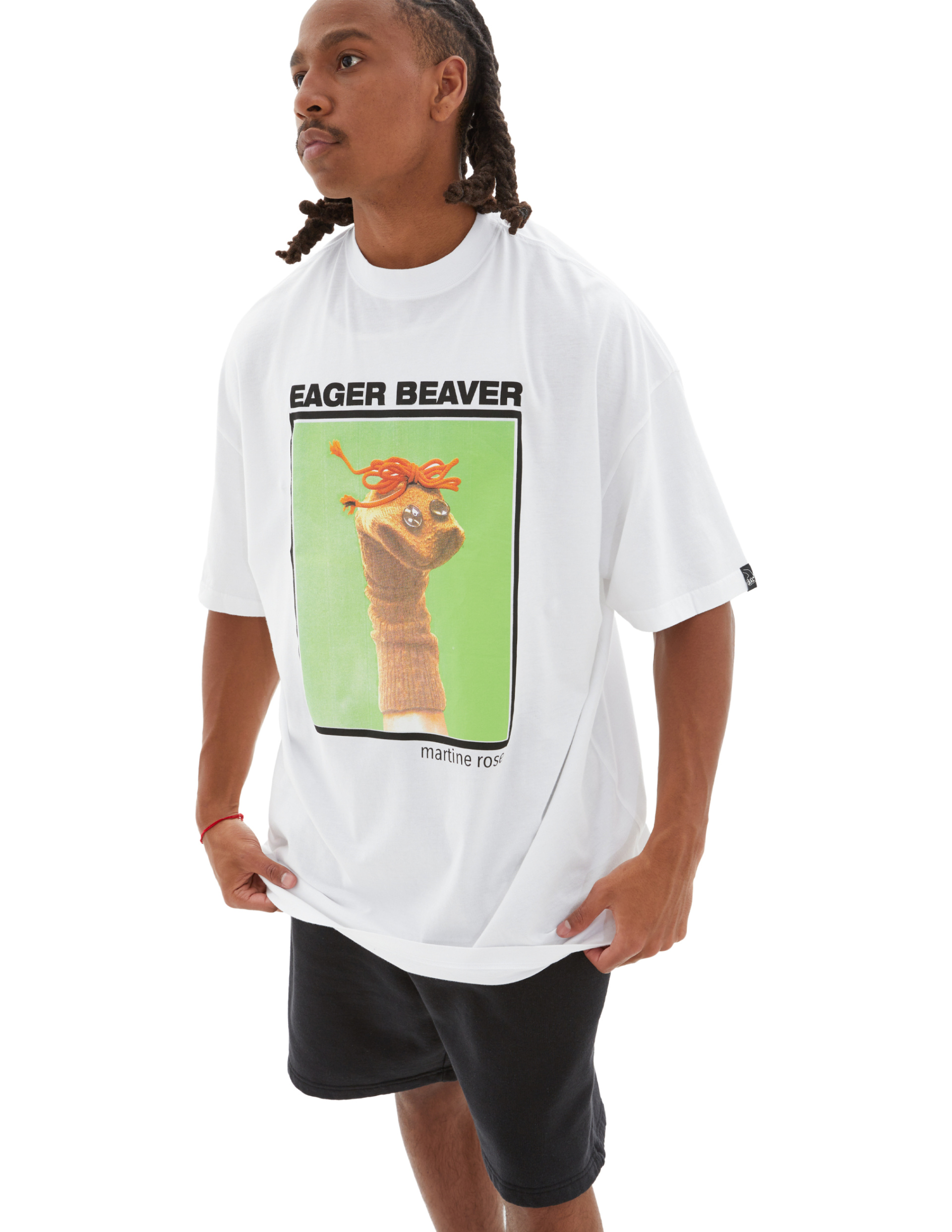 Martine Rose T-shirt \'eager beaver\'