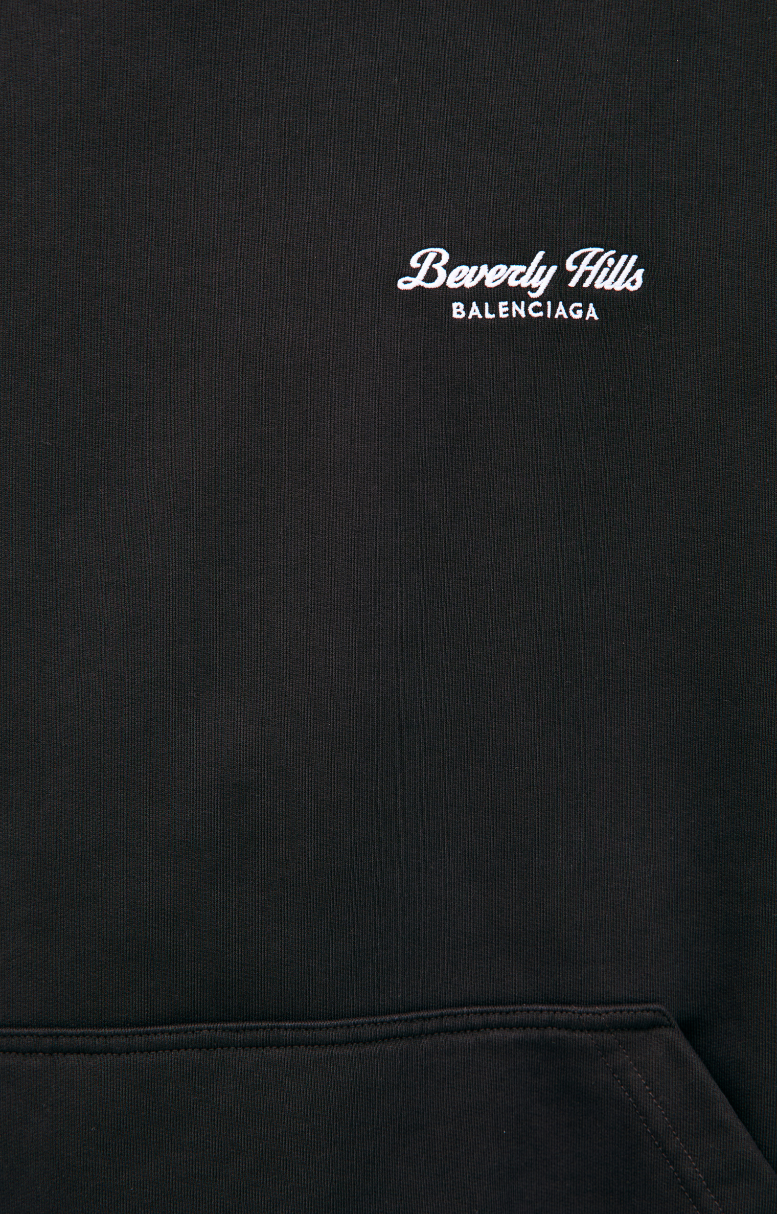 Balenciaga Black \'Beverly Hills\' hoodie