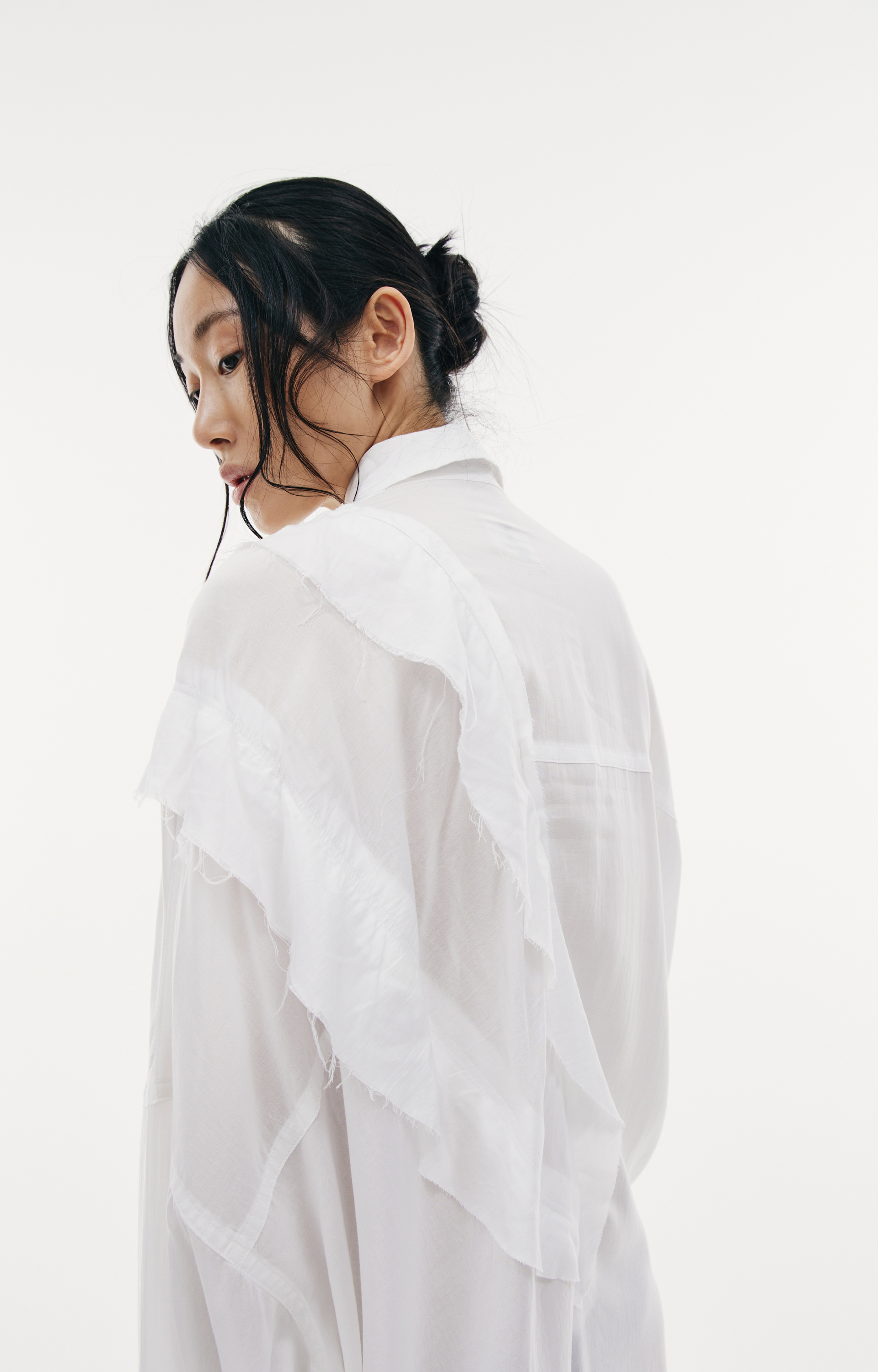 Yohji Yamamoto White Shirt Dress
