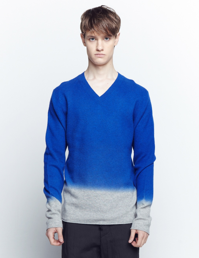 Ann Demeulemeester Двухцветный джемпер