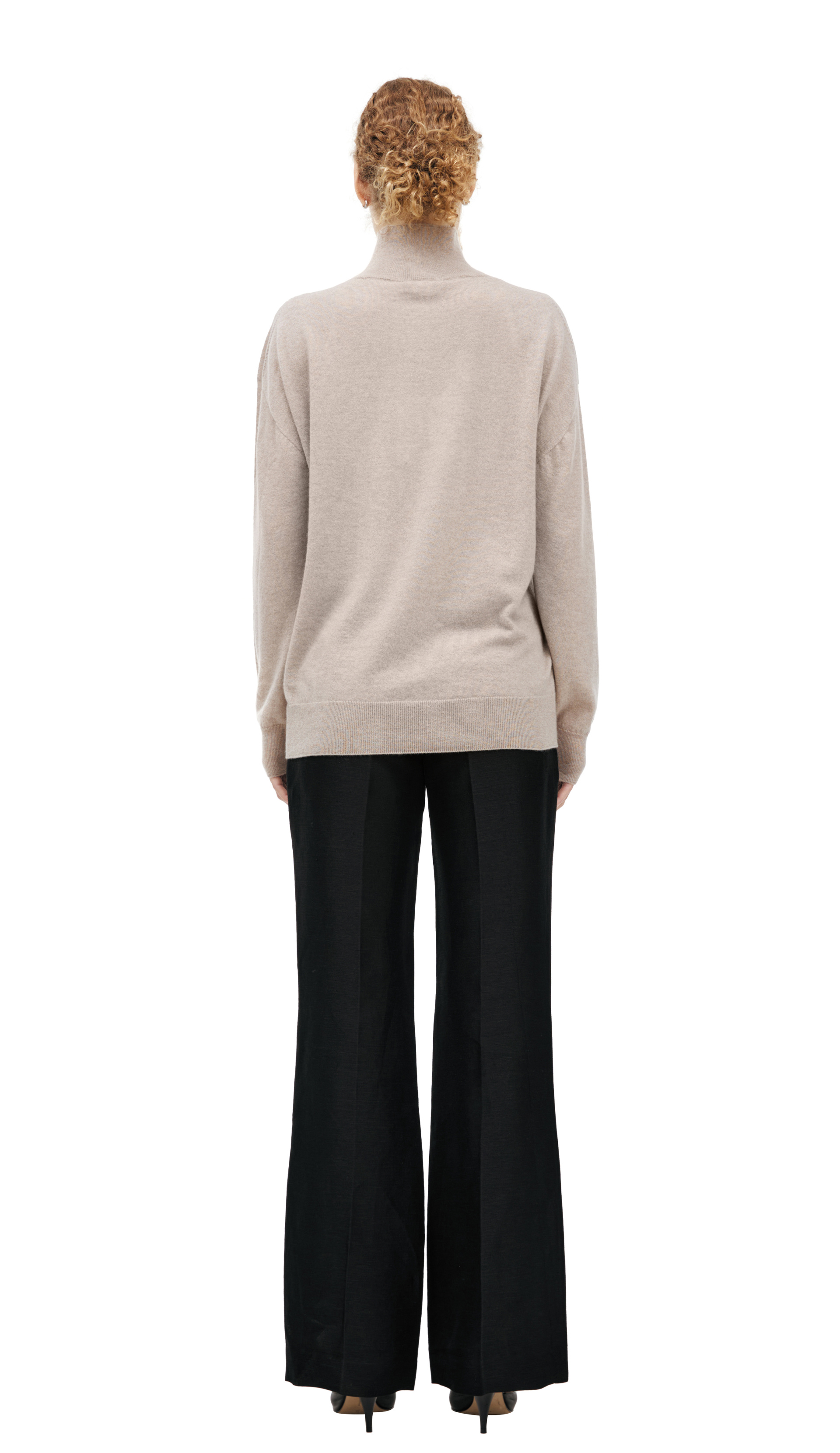 The Row Beige cashmere sweater