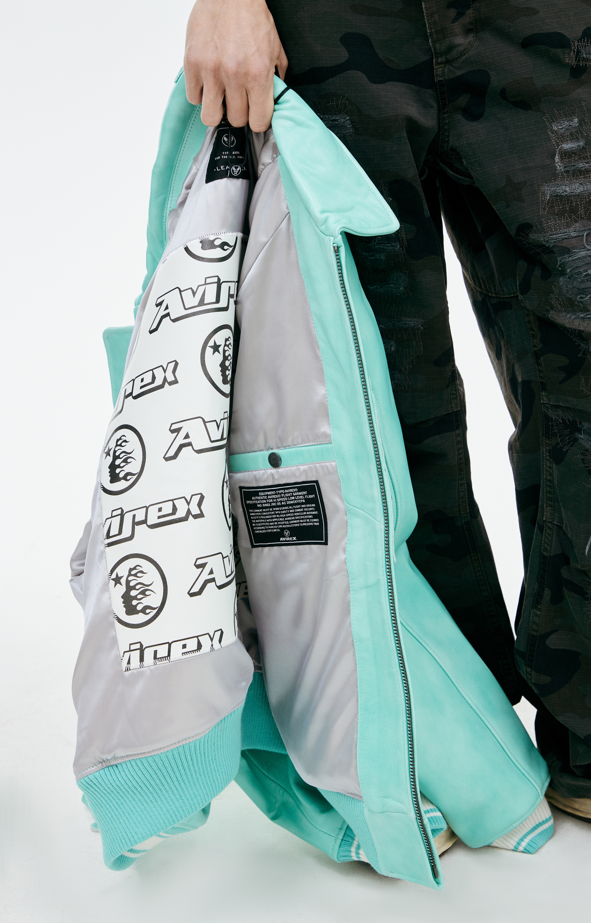 Hellstar x Avirex Bomber Jacket