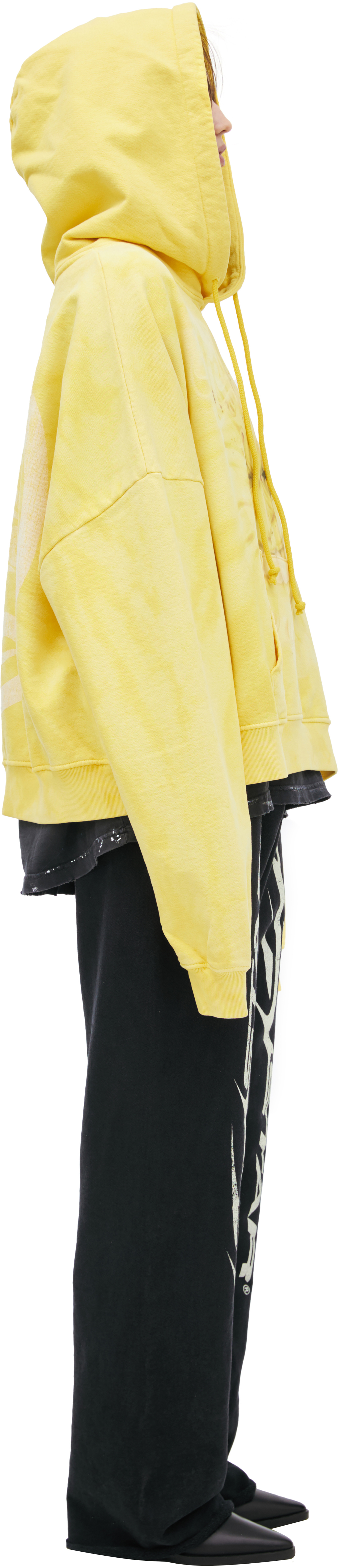 Hellstar Yellow print hoodie