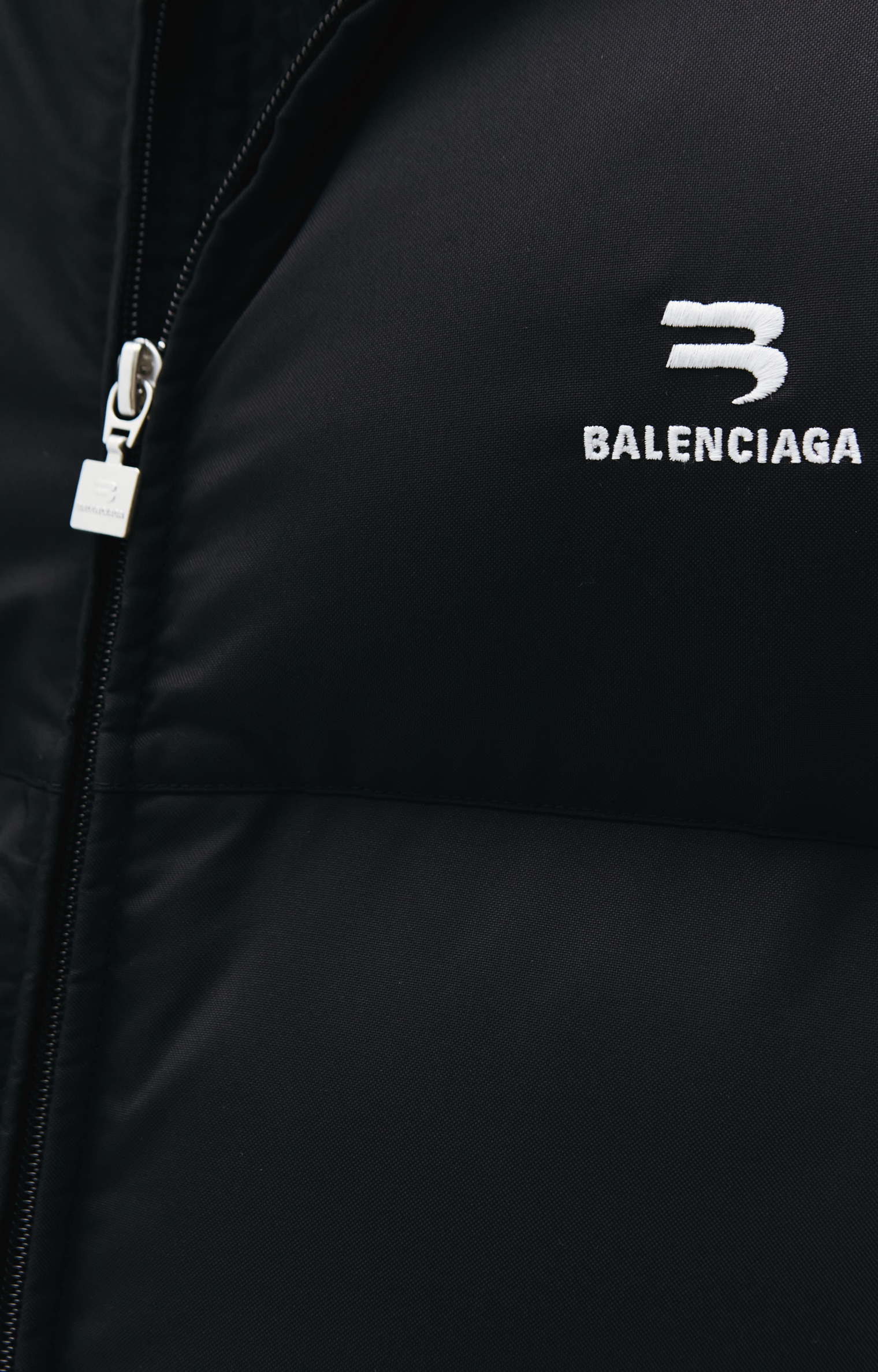 Balenciaga Оверсайз жилет с вышивкой логотипа