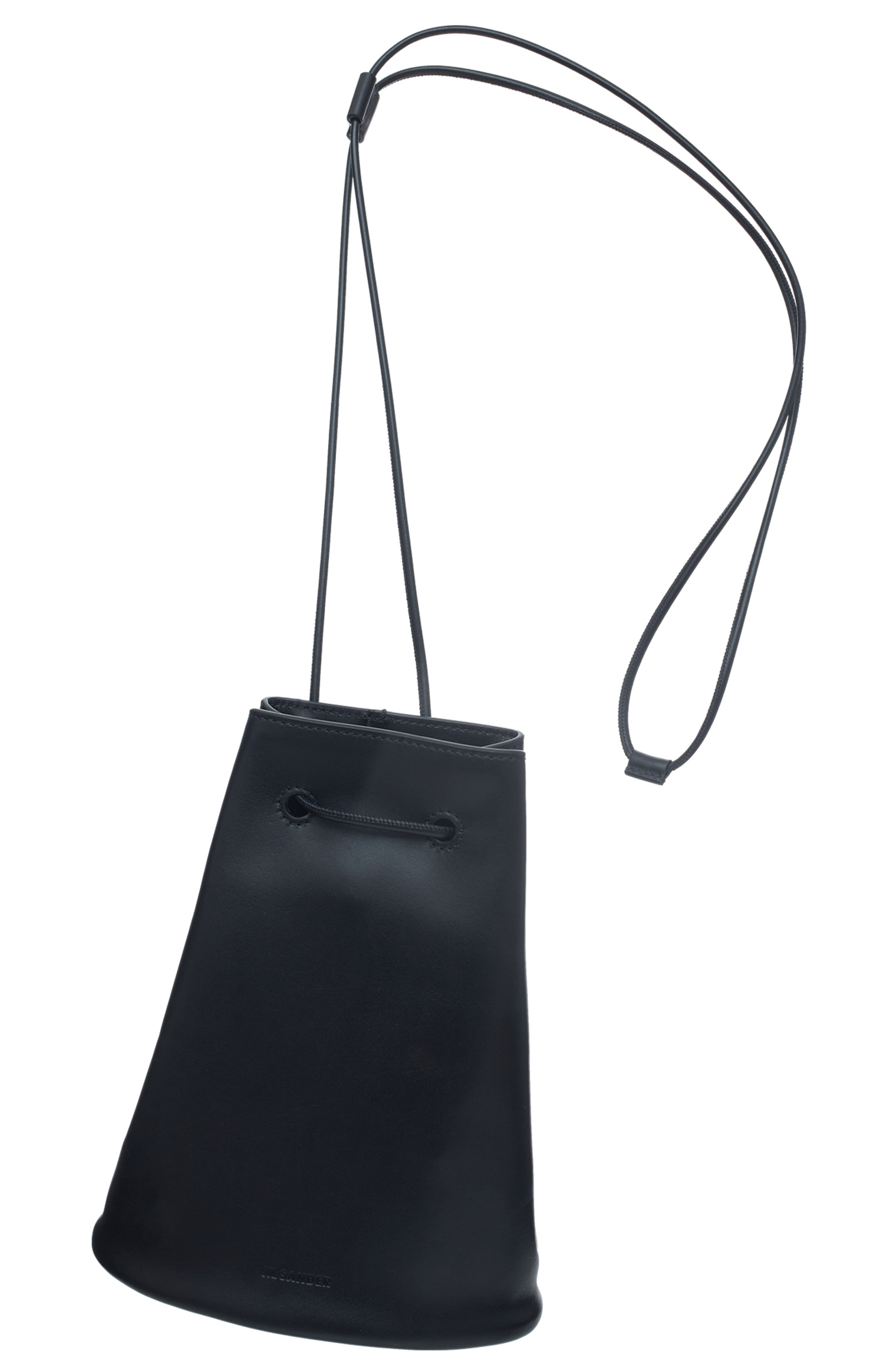 Buy Jil Sander men black climb drawstring bag for £585 online on SV77,  J25WG0009/P5995/001