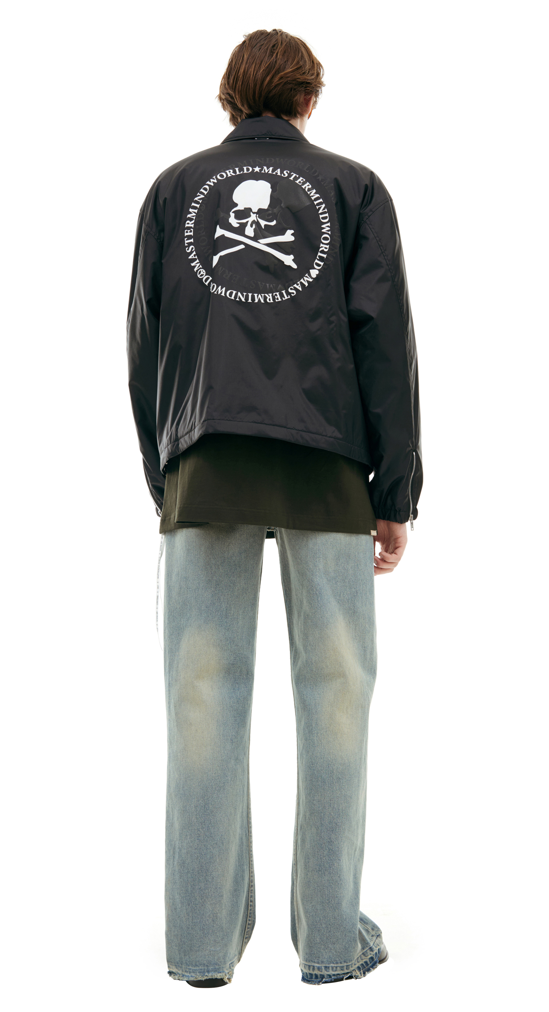 Mastermind WORLD Black button jacket