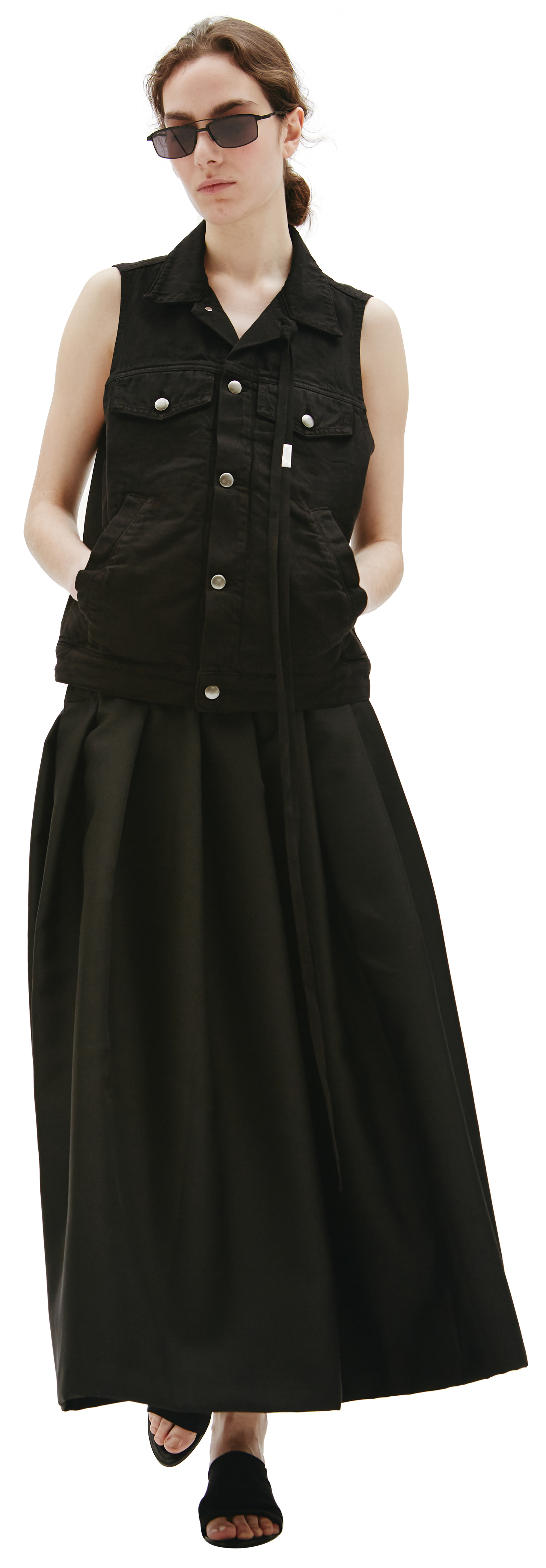 Ann Demeulemeester Juliette denim vest