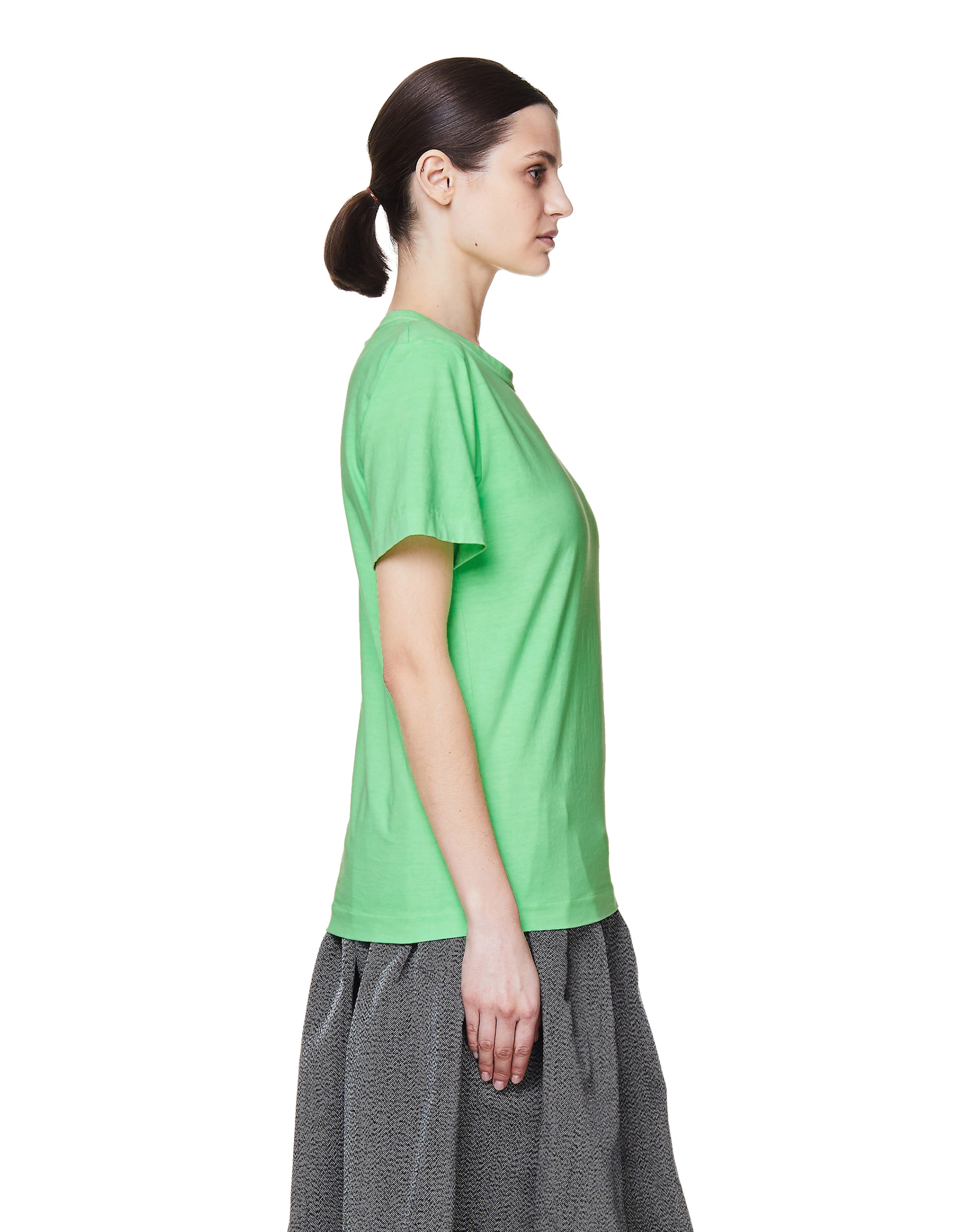 Comme des Garcons CdG Green Cotton T-Shirt