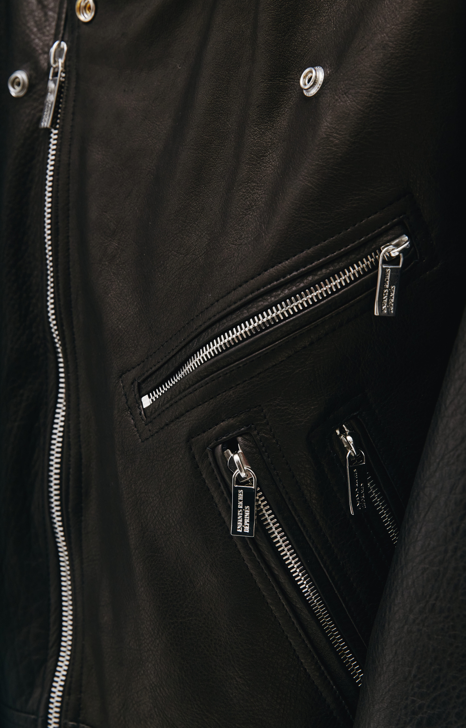 Enfants Riches Deprimes Shooting gallery leather jacket