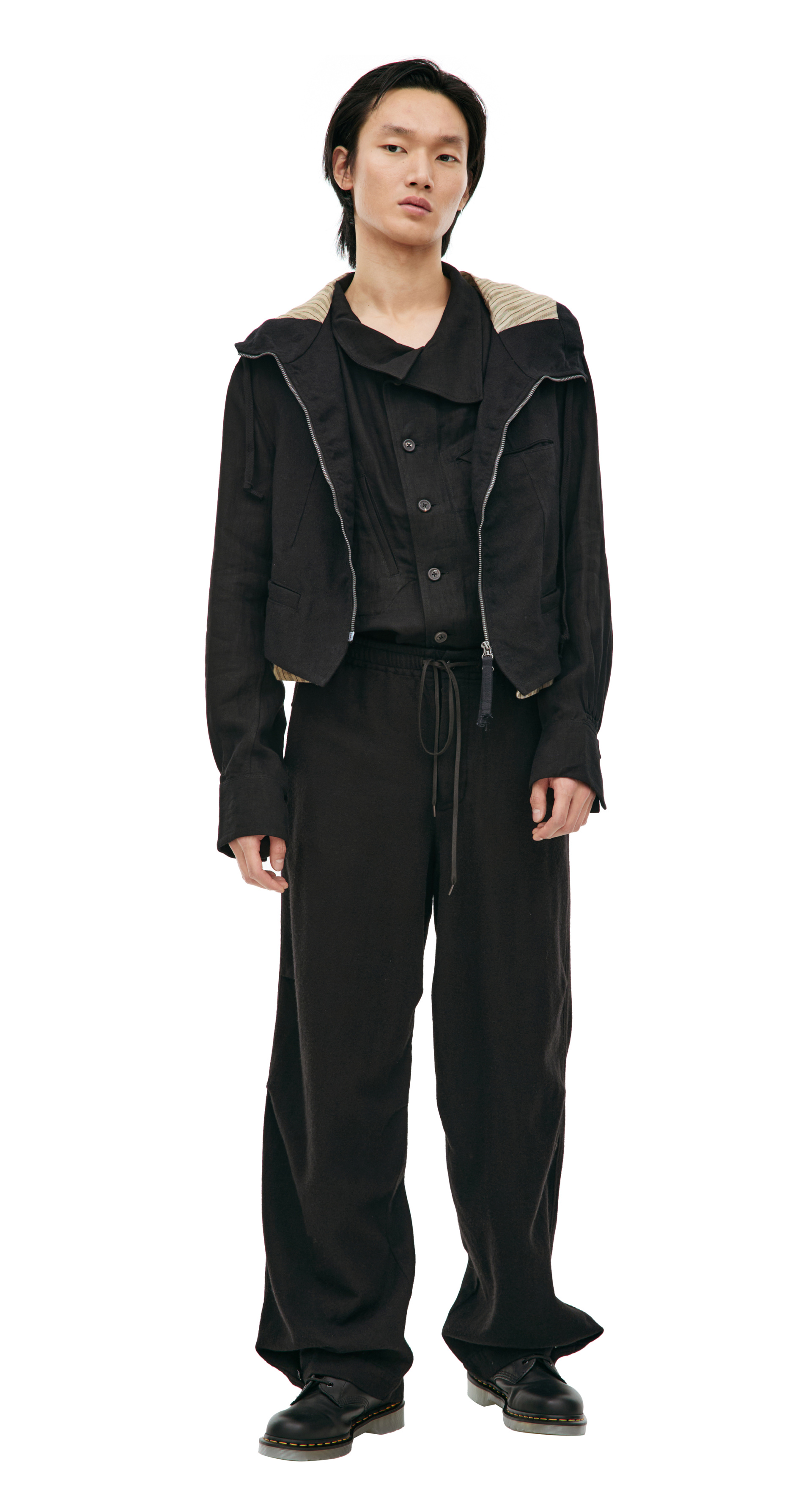 Ziggy Chen Cashmere hooded vest