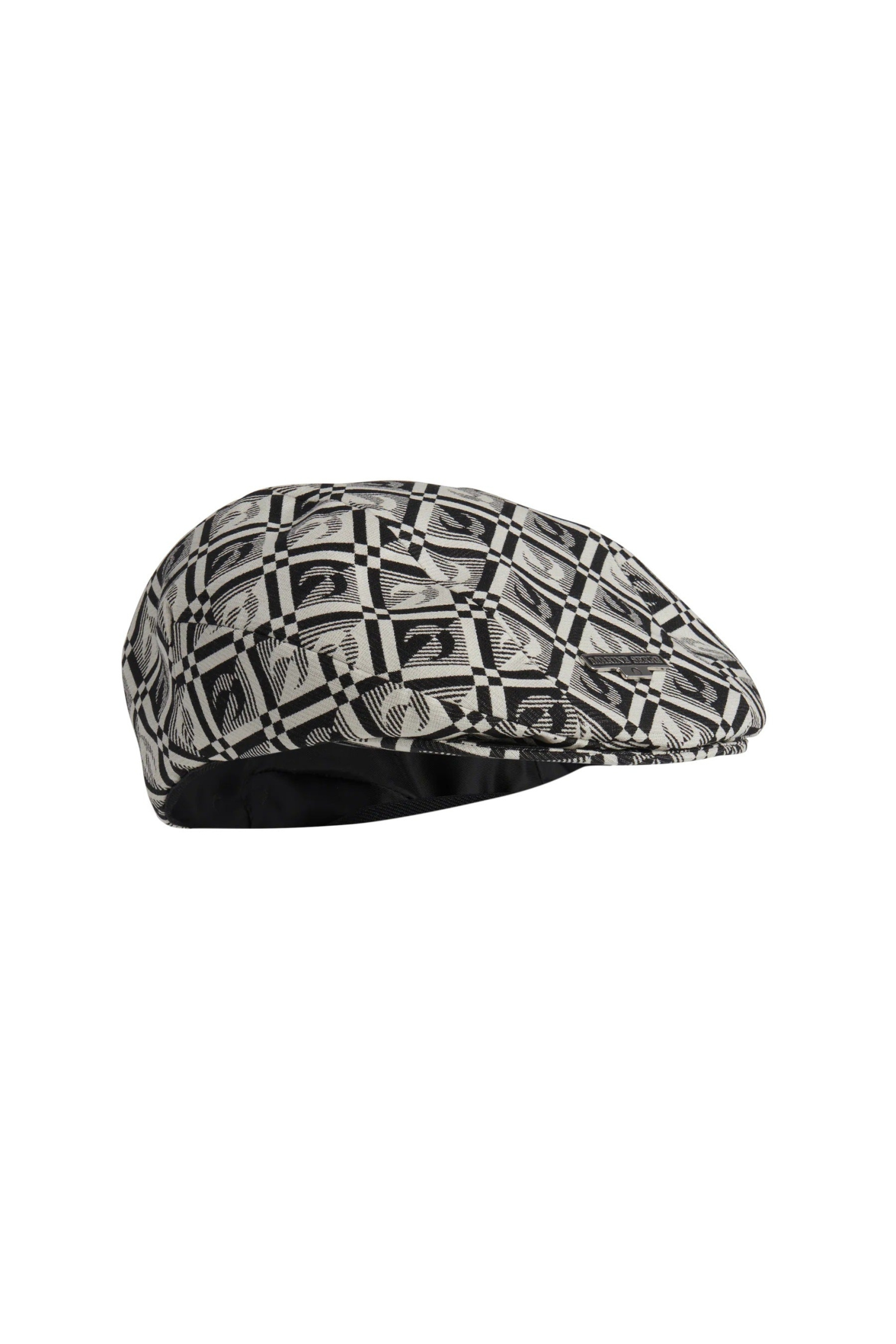 MARINE SERRE Moon Diamant Print Beret