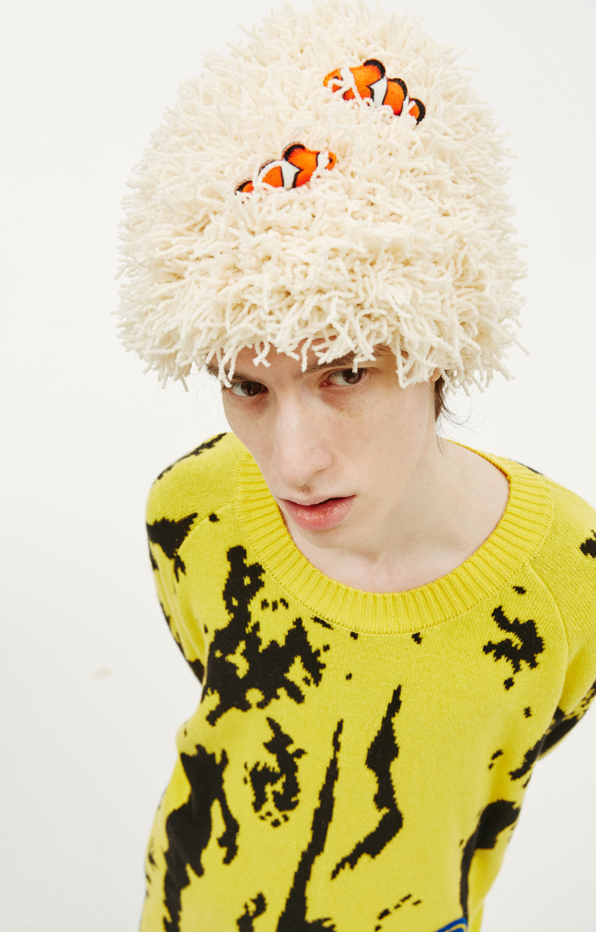 Doublet Sea anemone beanie