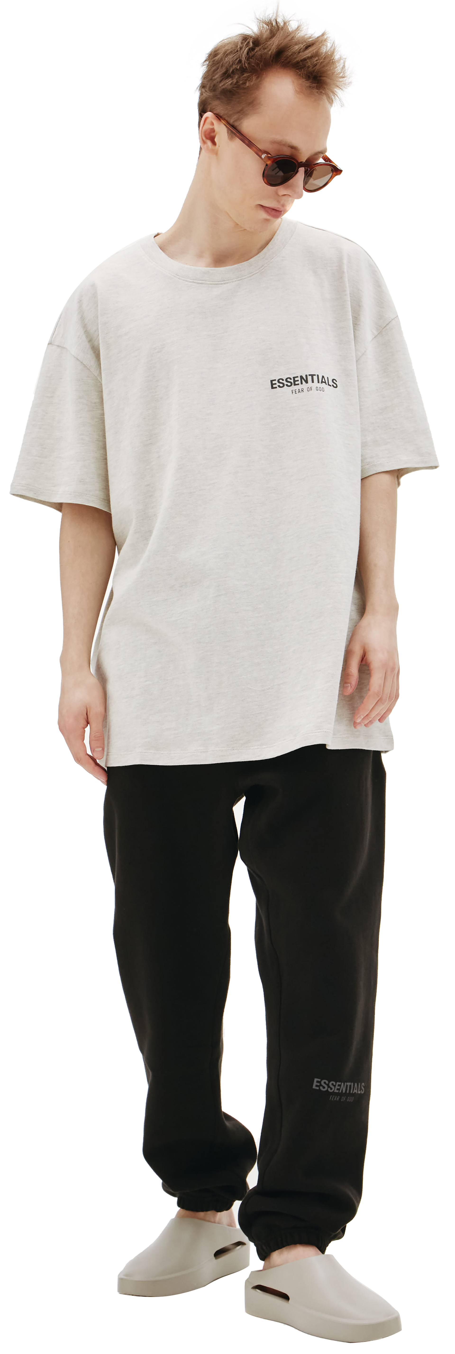 Fear of God Essentials Logo Oversized Cotton T-shirt