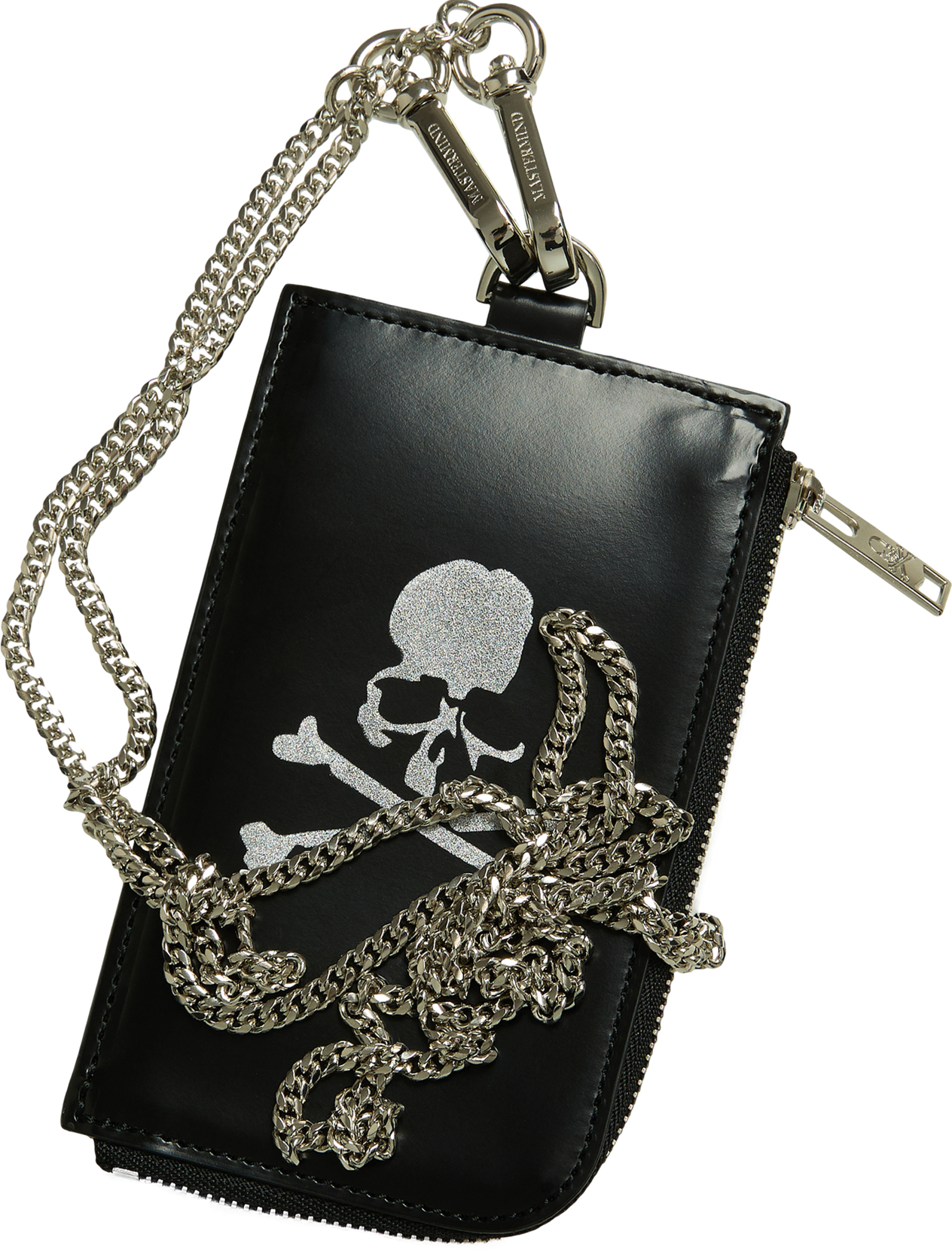 Mastermind WORLD Black leather cardholder