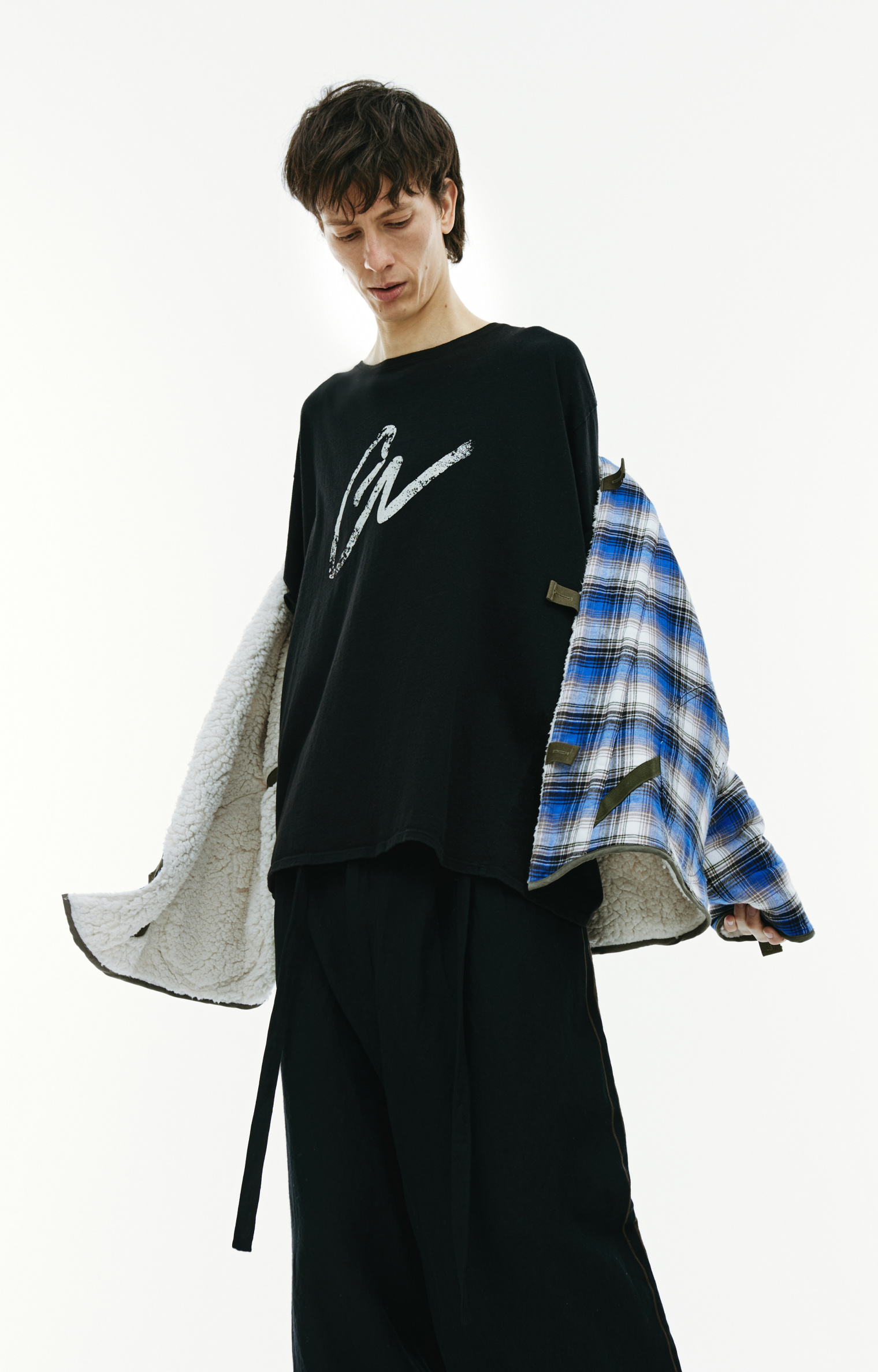 Greg Lauren Reversible checkered jacket
