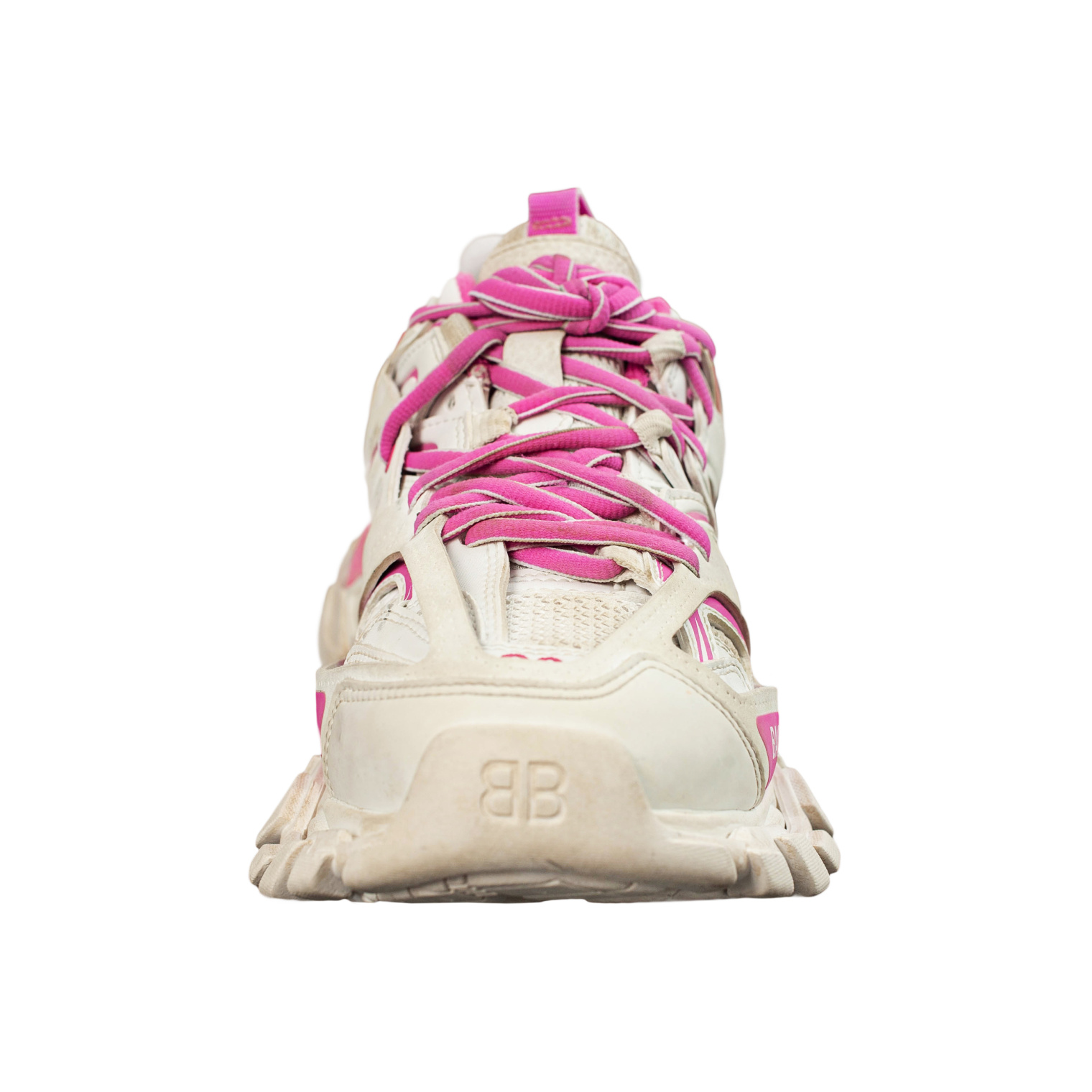 Balenciaga White&Pink Track Sneaker