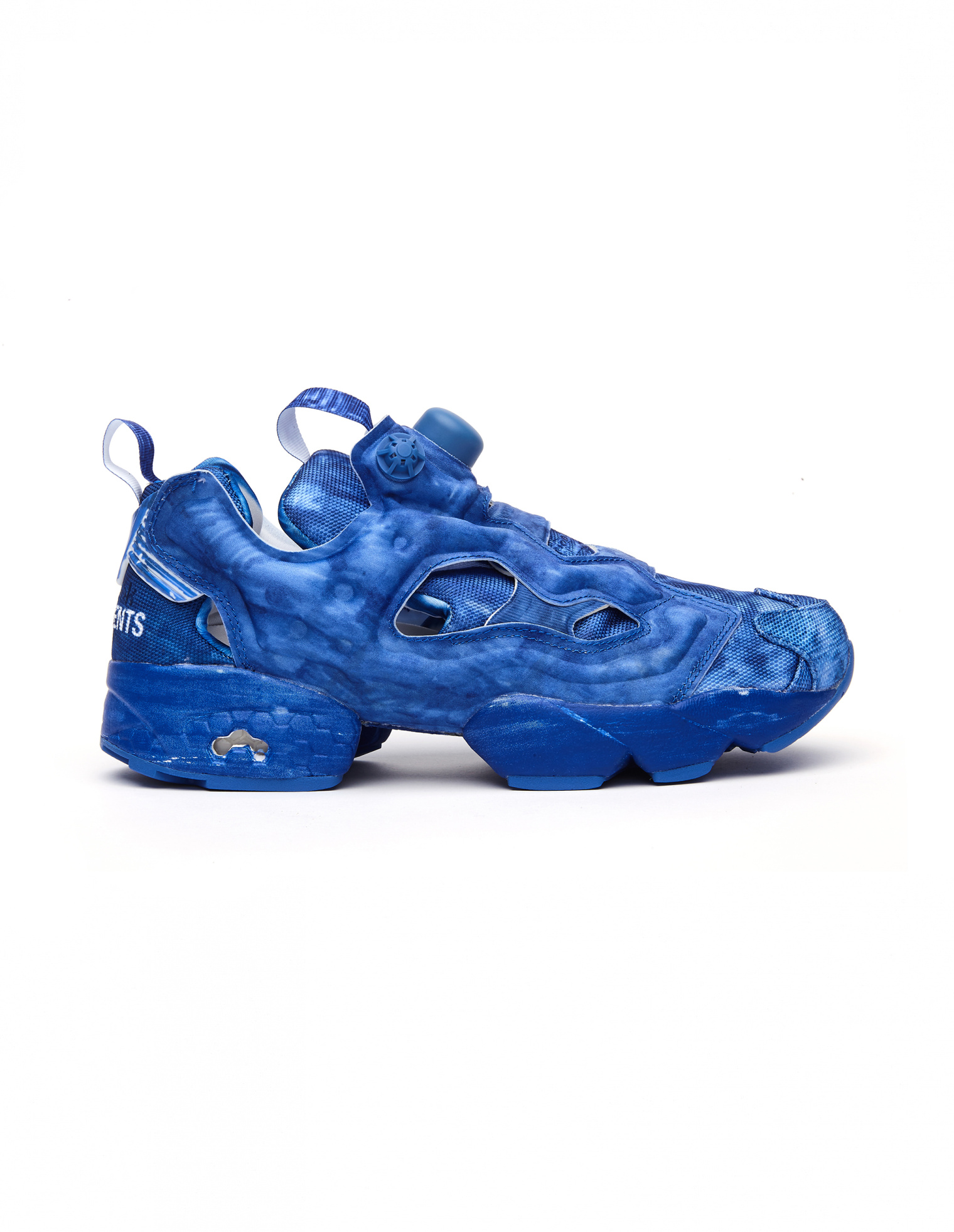VETEMENTS Reebok InstaPump Fury Blue Sneakers