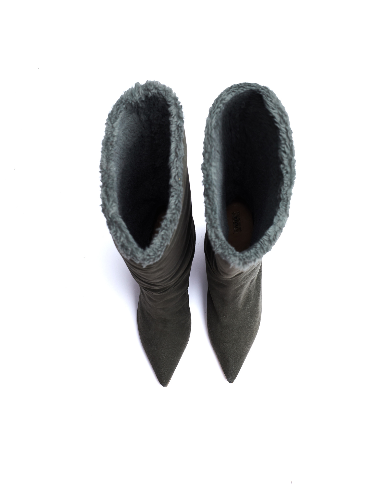 Yeezy Season 7 Green Knee-high Booties