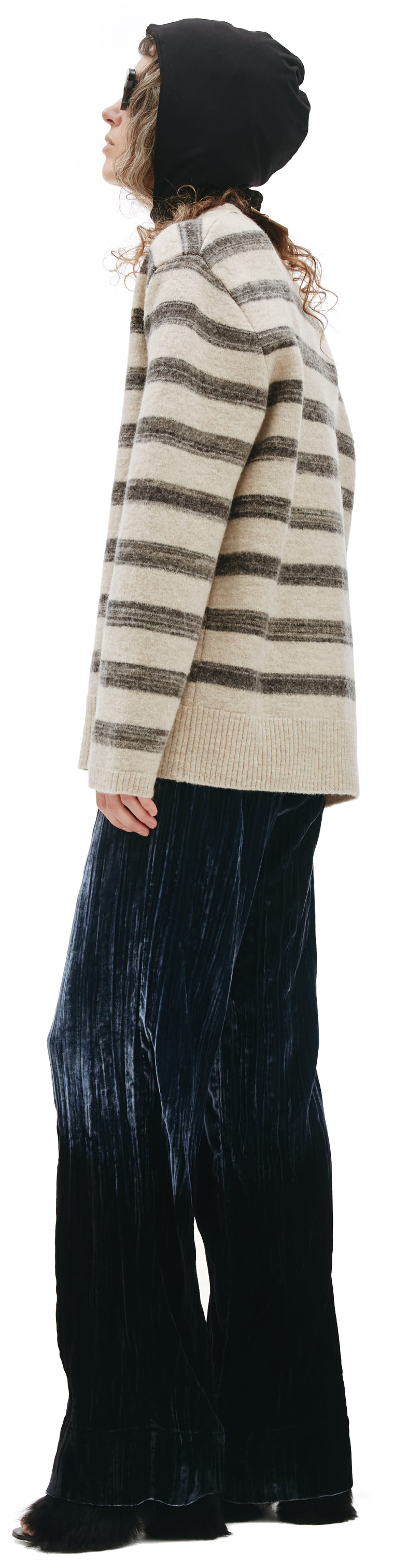 Maison Margiela Stripped wool sweater