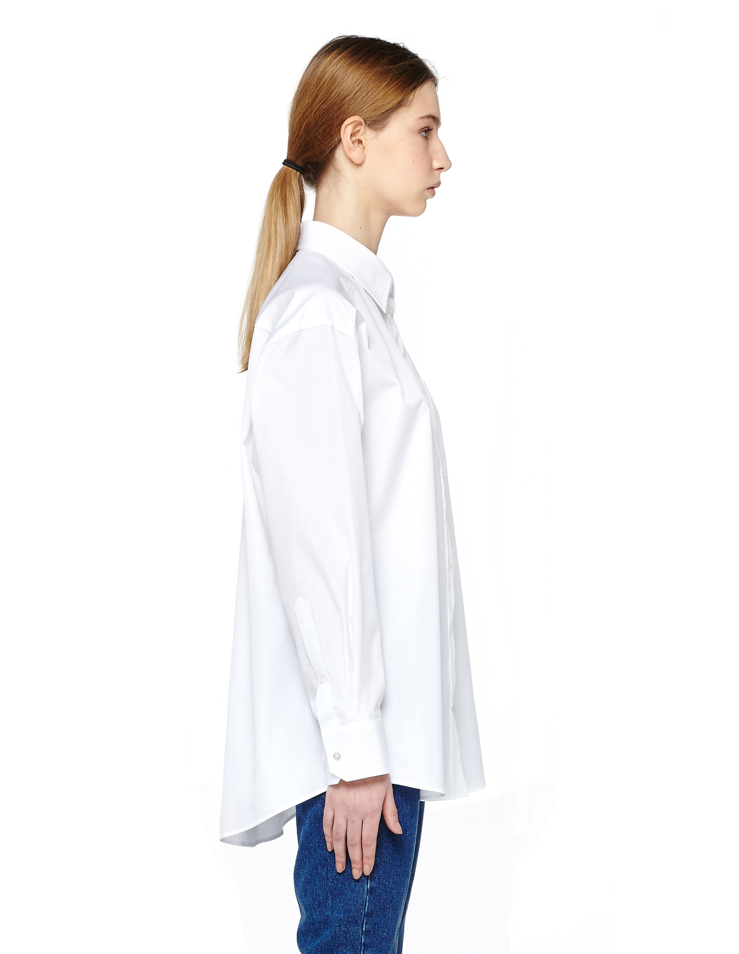 Maison Margiela Классическая белая рубашка