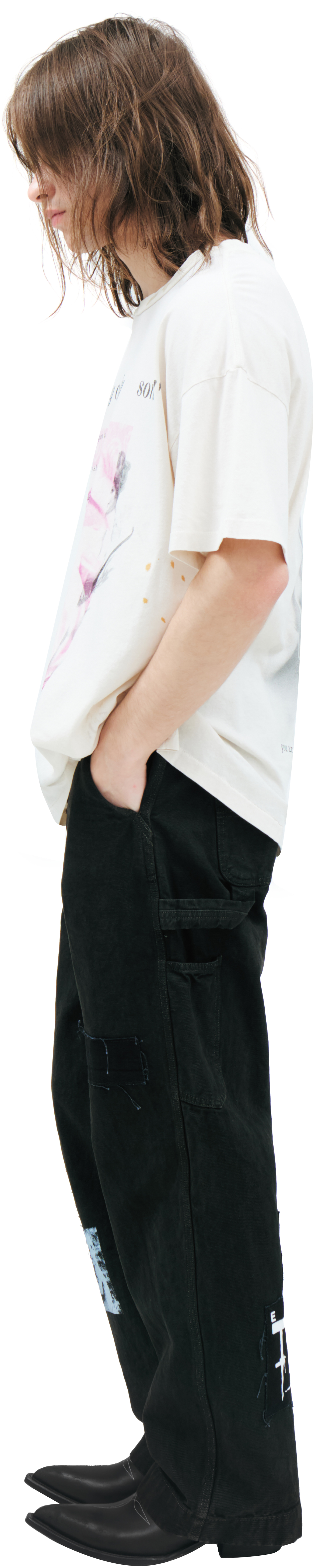 Enfants Riches Déprimés White print T-shirt