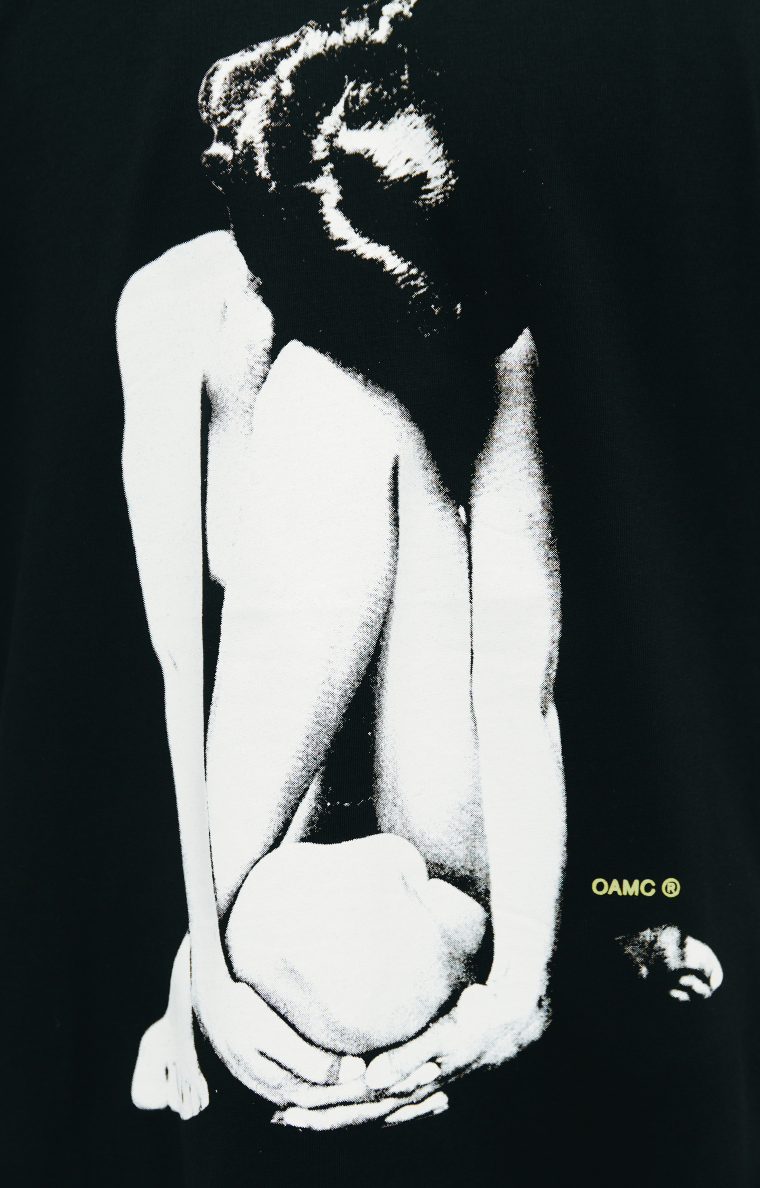 OAMC Black printed t-shirt