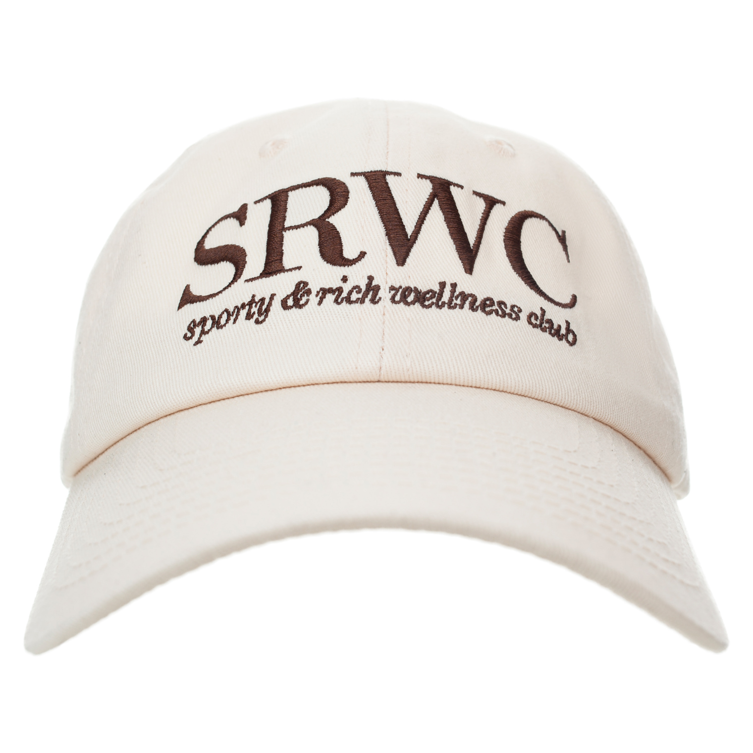 SPORTY & RICH SRWC embroidered cap