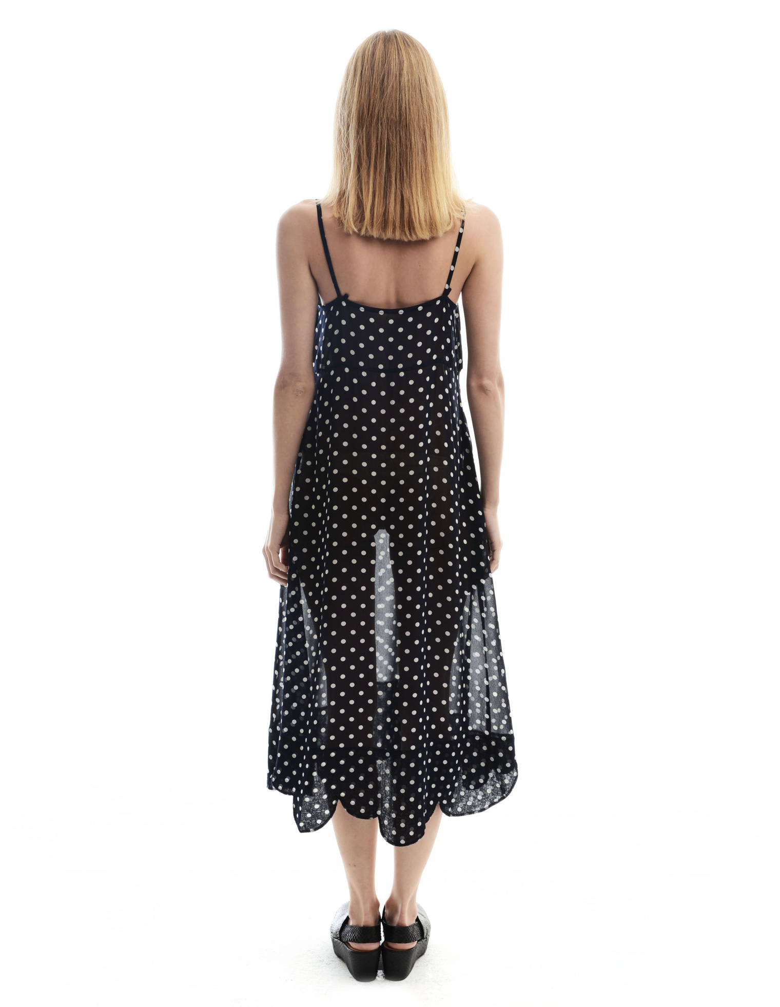 Comme des Garcons CdG Сарафан в горох