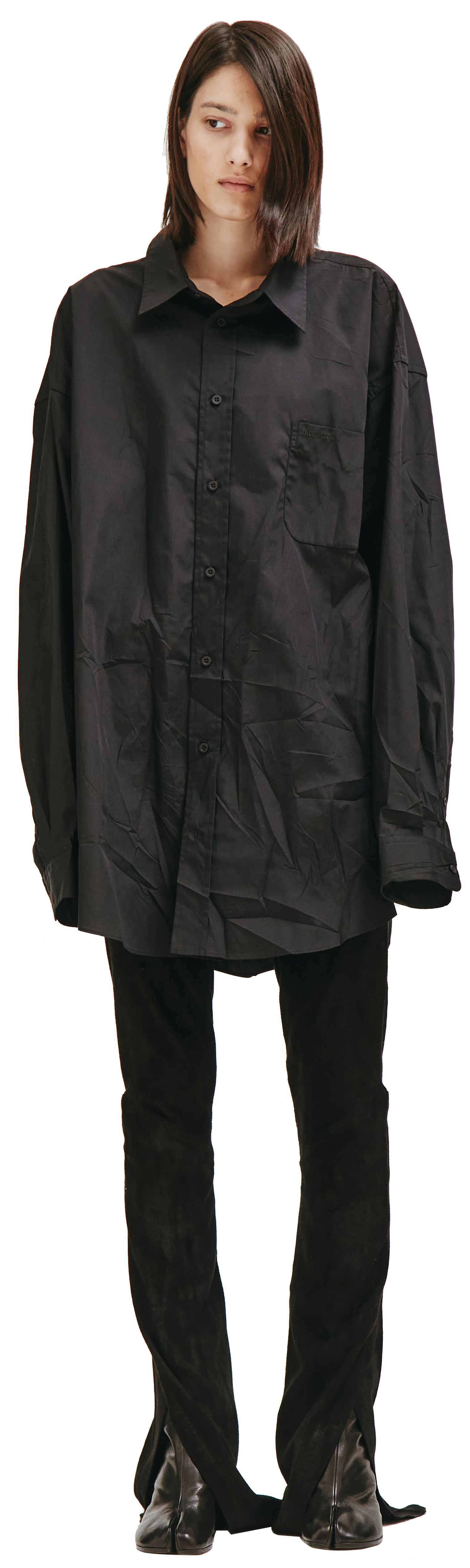 Balenciaga Black Oversize Shirt