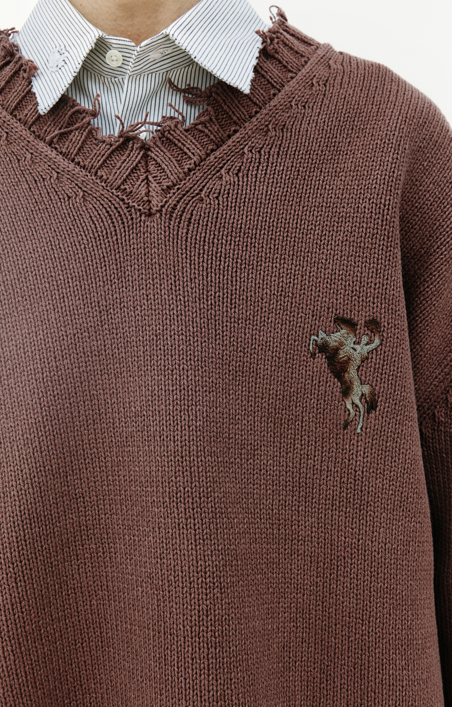 Doublet Oversized knit sweater