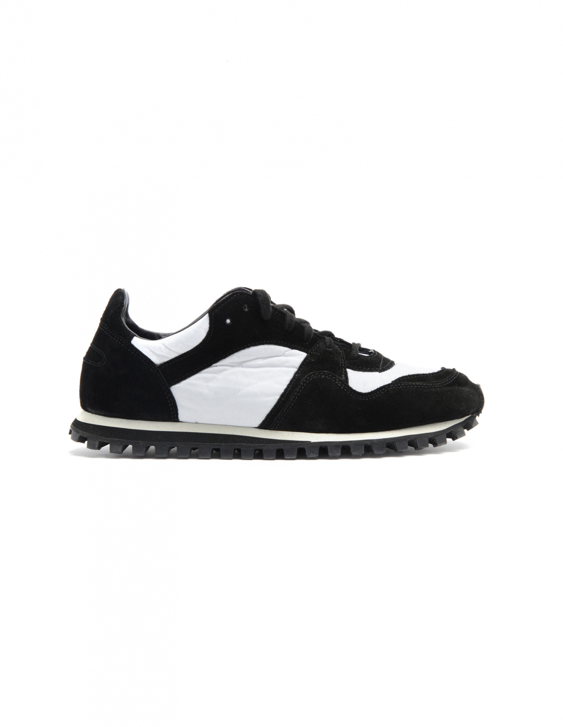Comme des Garcons CdG Suede and textile sneakers