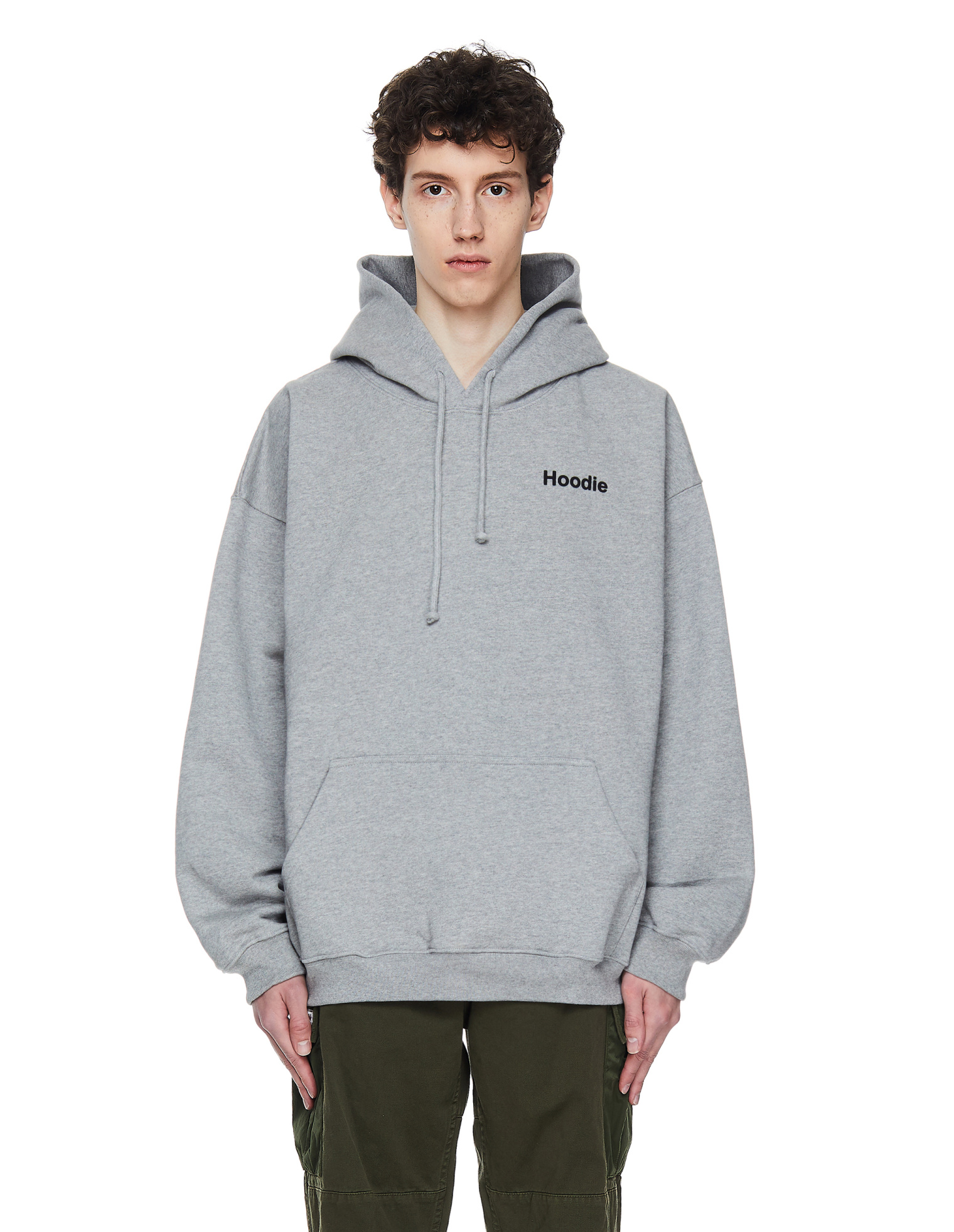 VETEMENTS Grey Definition Hoodie