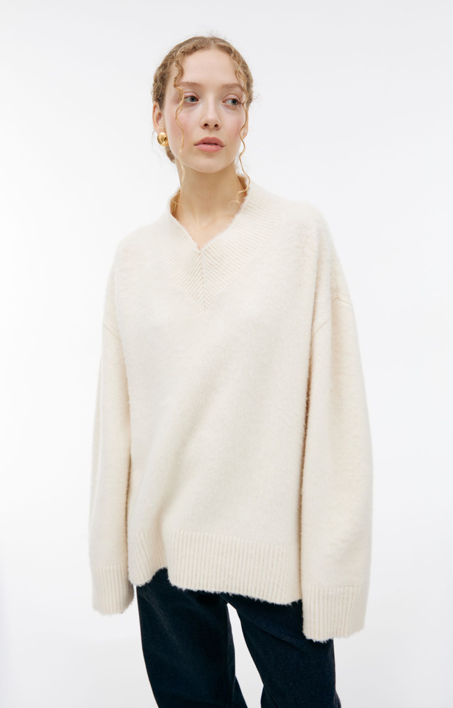 The Row Cashmere knit sweater