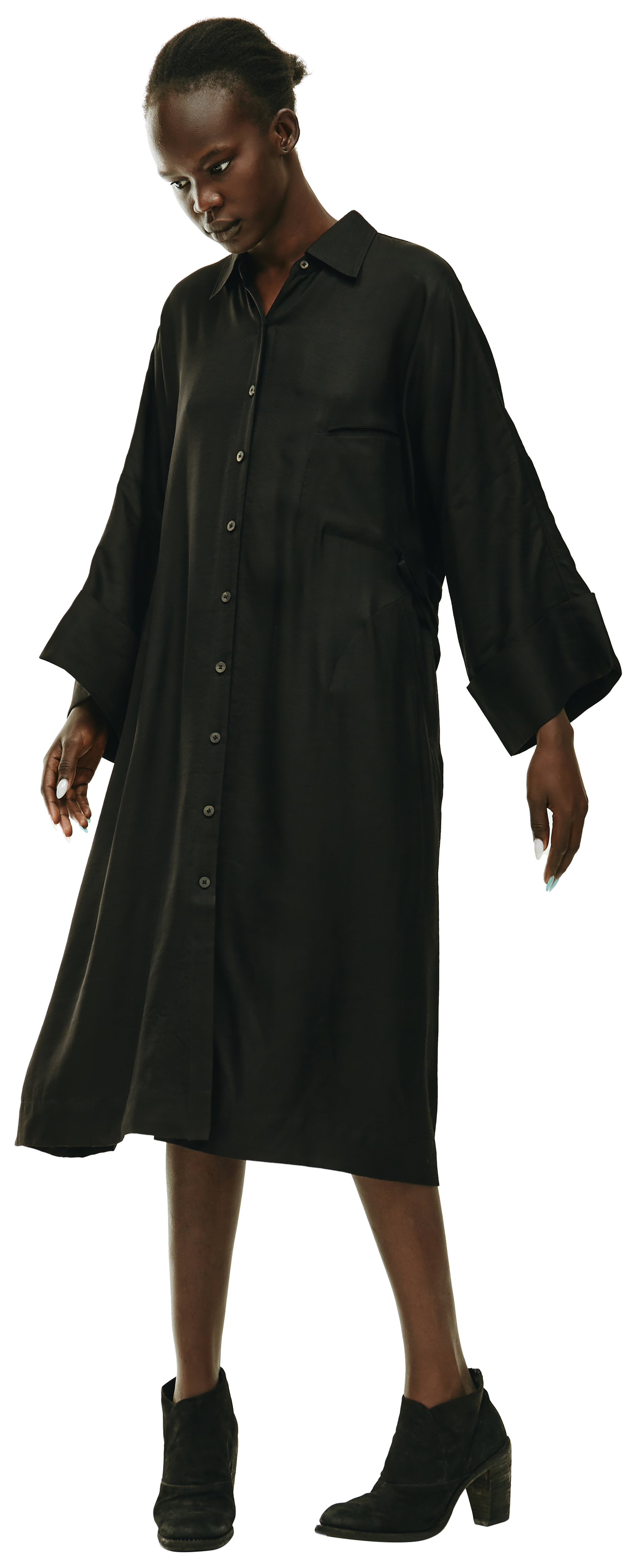 Ziggy Chen Dress-shirt with back pleat