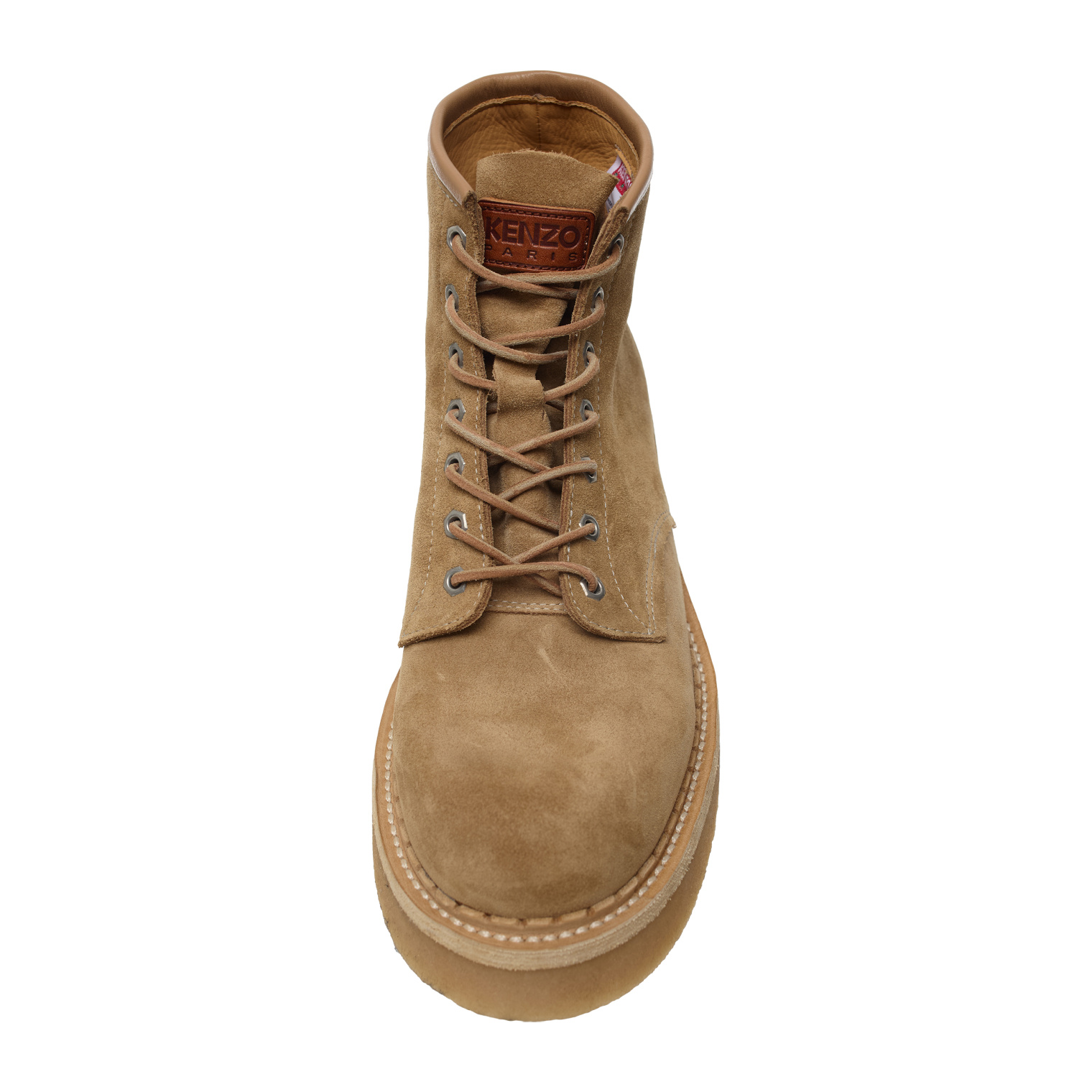 KENZO Beige leather boots