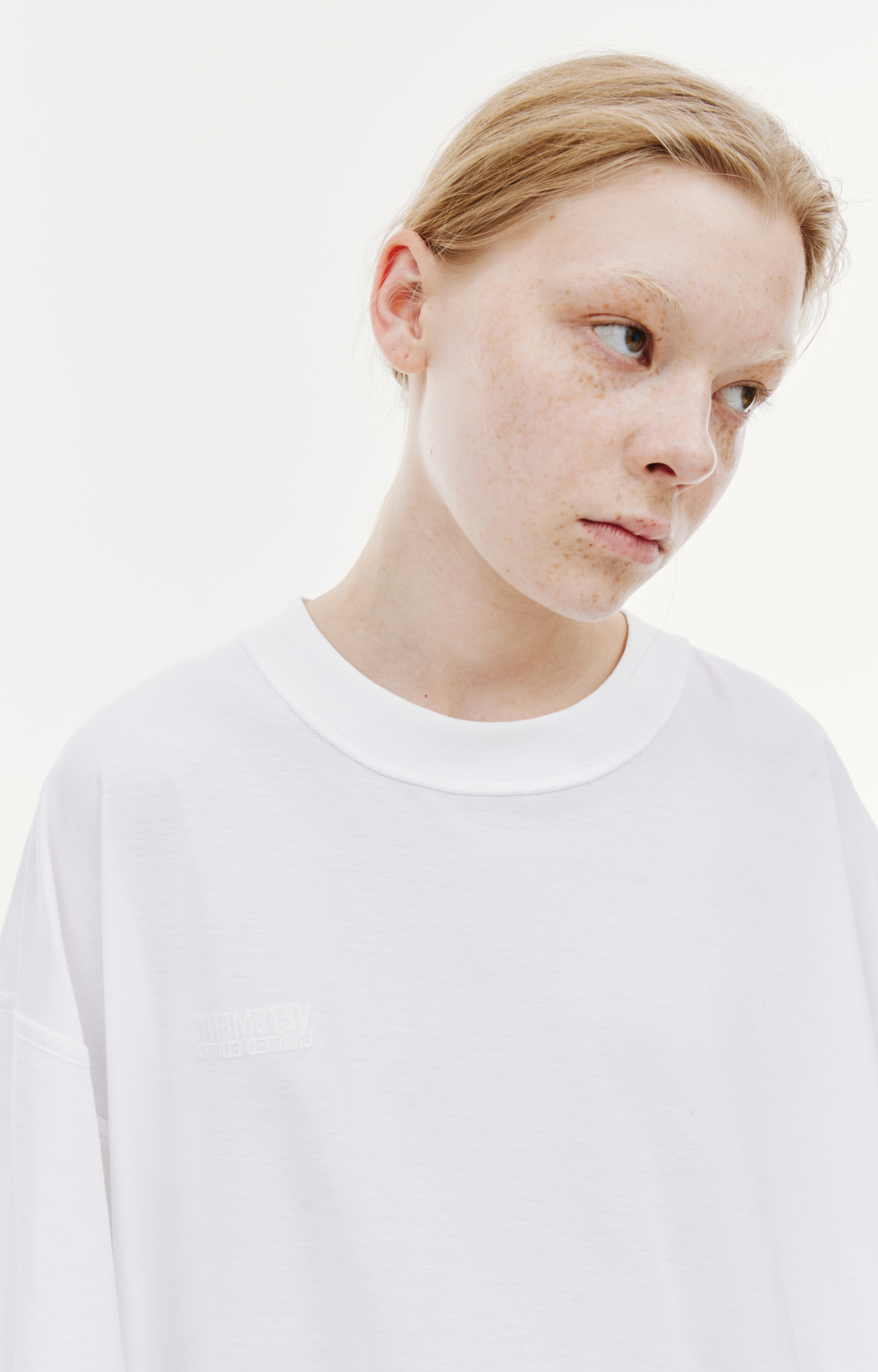 VETEMENTS Cotton inside out t-shirt