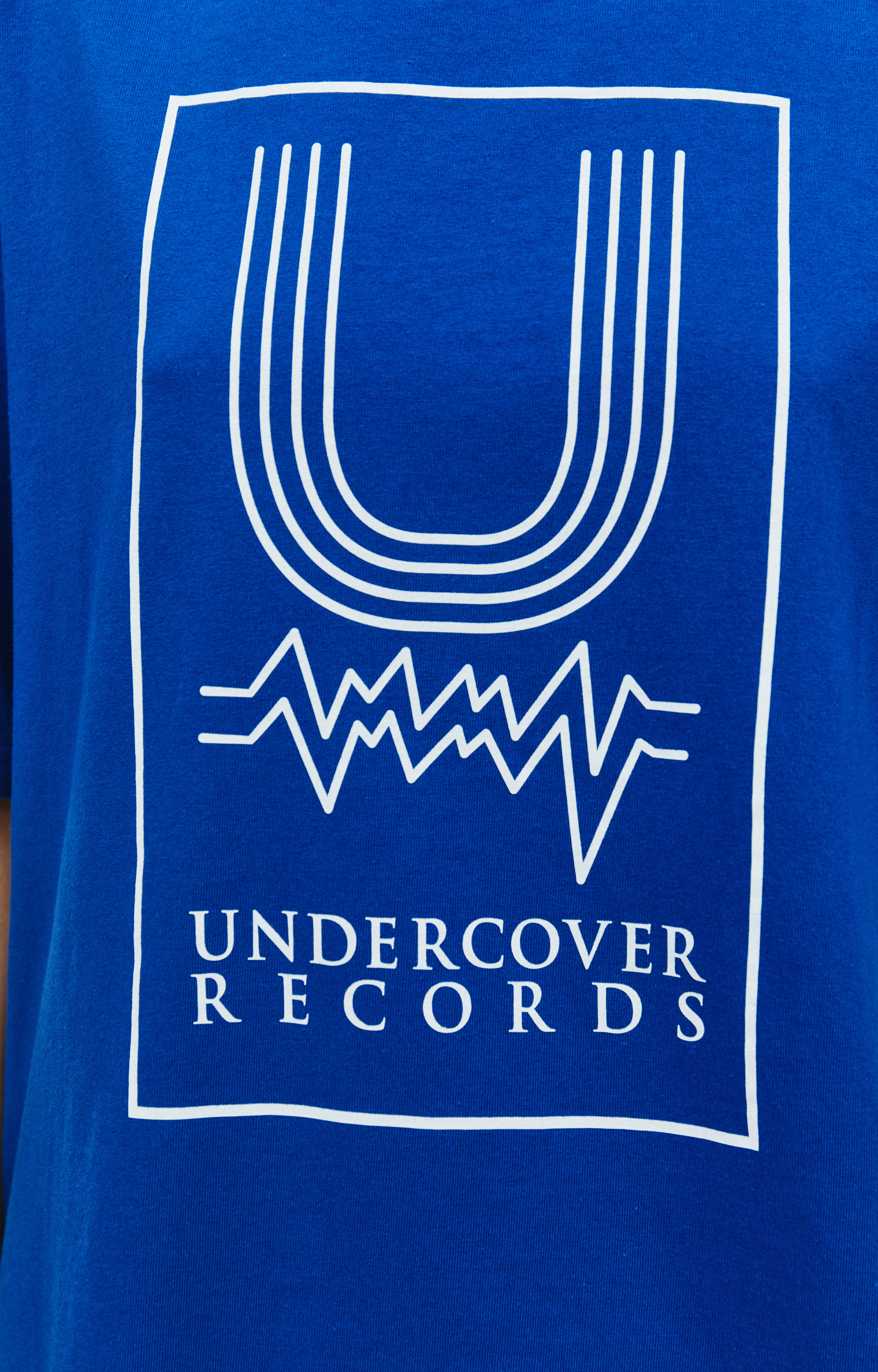 Undercover Blue Undercover Records t-shirt