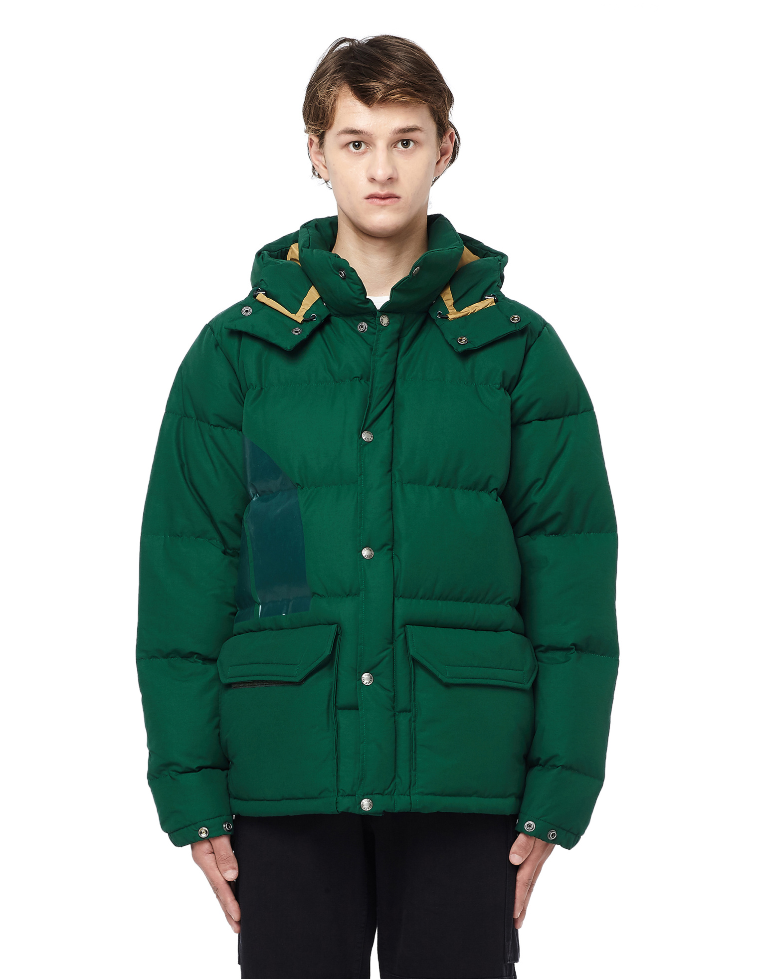 Junya Watanabe Зеленый пуховик The North Face