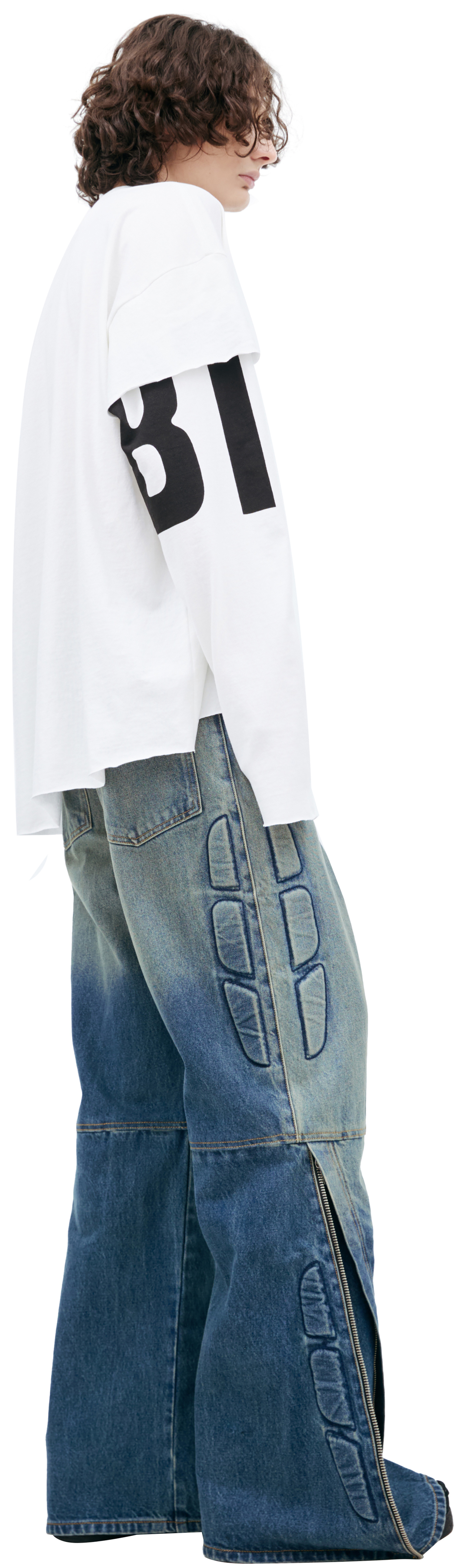 Satoshi Nakamoto Longsleeve with sewn-in sleeves