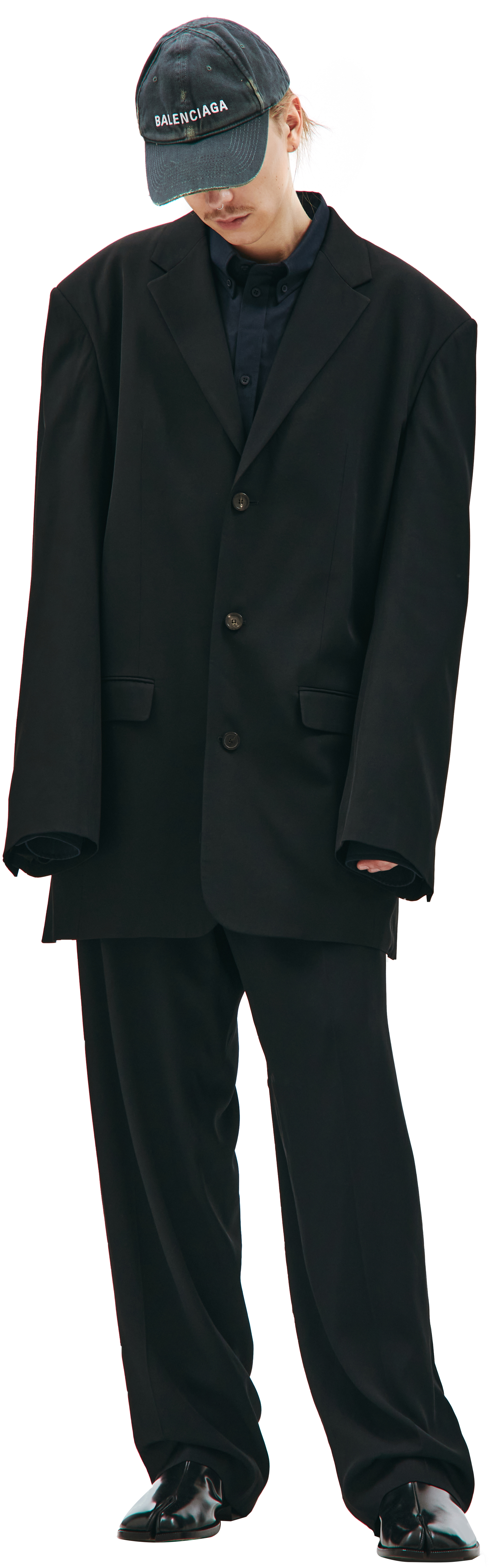 Balenciaga Black oversized blazer