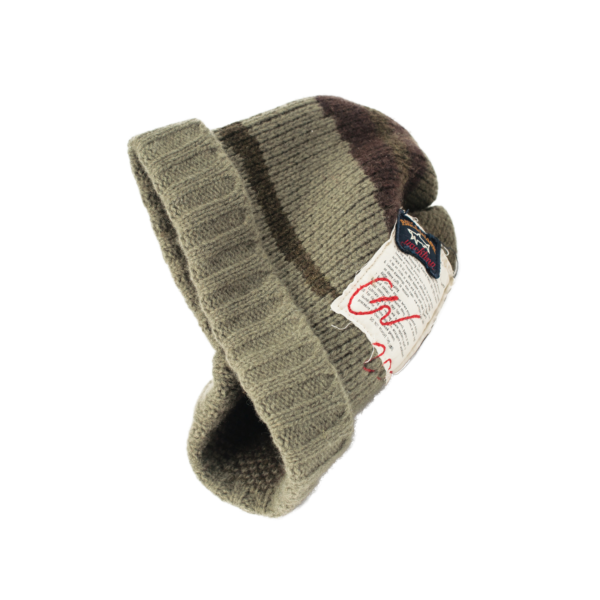 Greg Lauren Paul Shark Wool Camo Hat